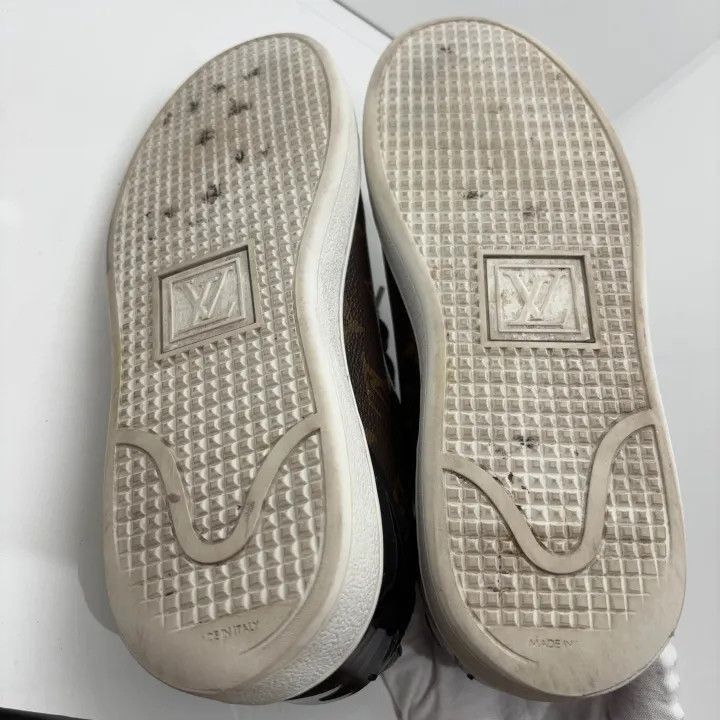 Louis Vuitton Louis Vuitton Frontrow Monogram Leather Sneakers for Women Size US 6 / IT 36 - 4 Thumbnail