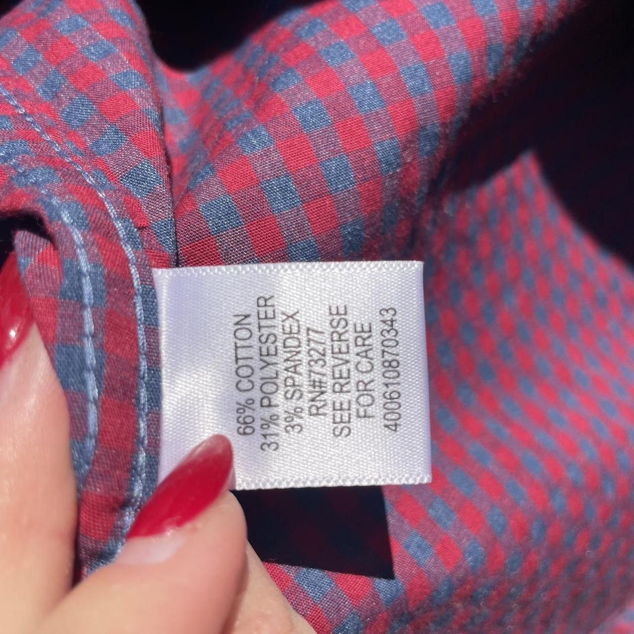 Carhartt × Sonoma × Zara Sonoma men’s burgundy plaid button up shirt sz XXL Size US XXL / EU 58 / 5 - 5 Thumbnail
