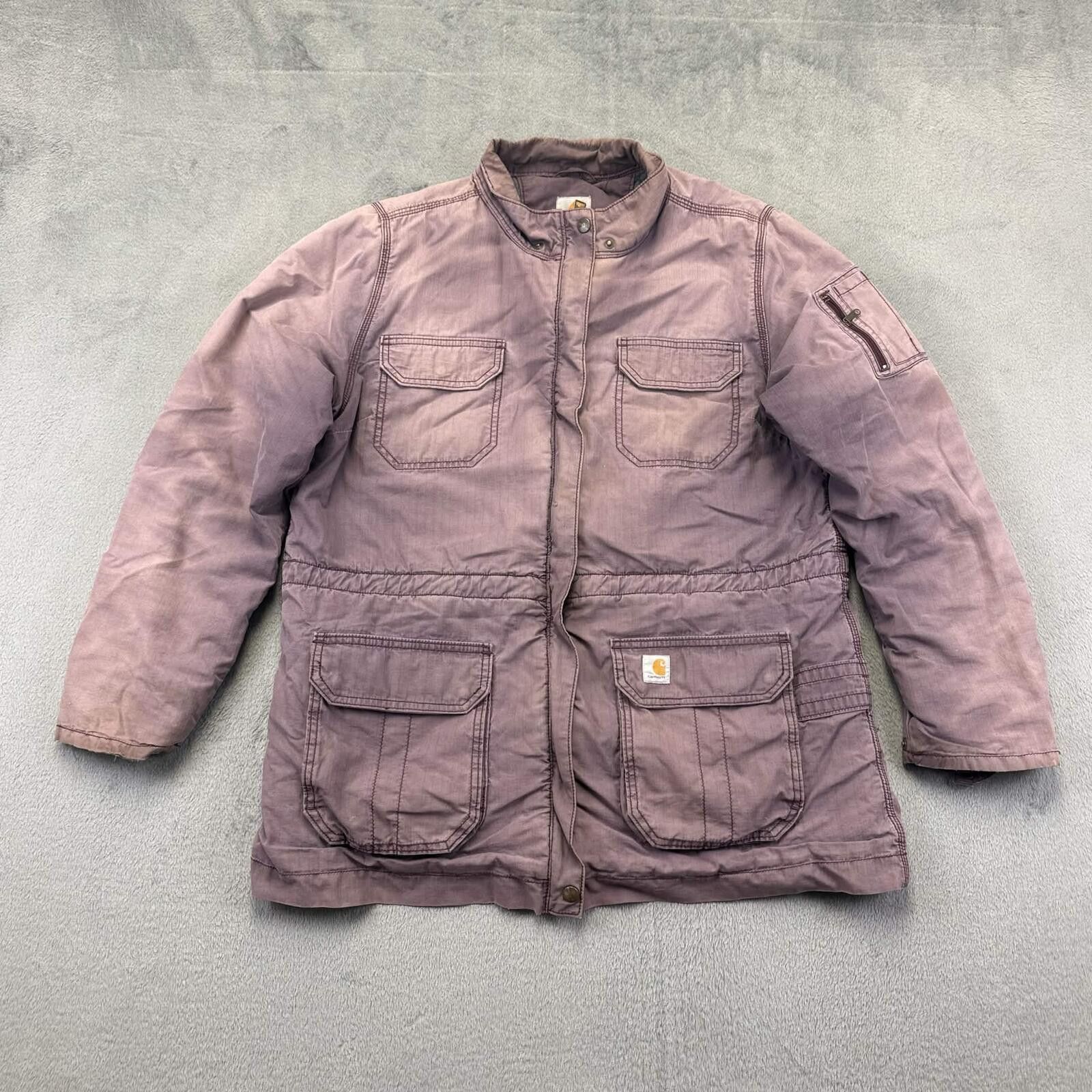 Carhartt Carhartt Boy's Quilted Sandstone Acthive Jacket Size US XL / EU 56 / 4 - 1 Thumbnail