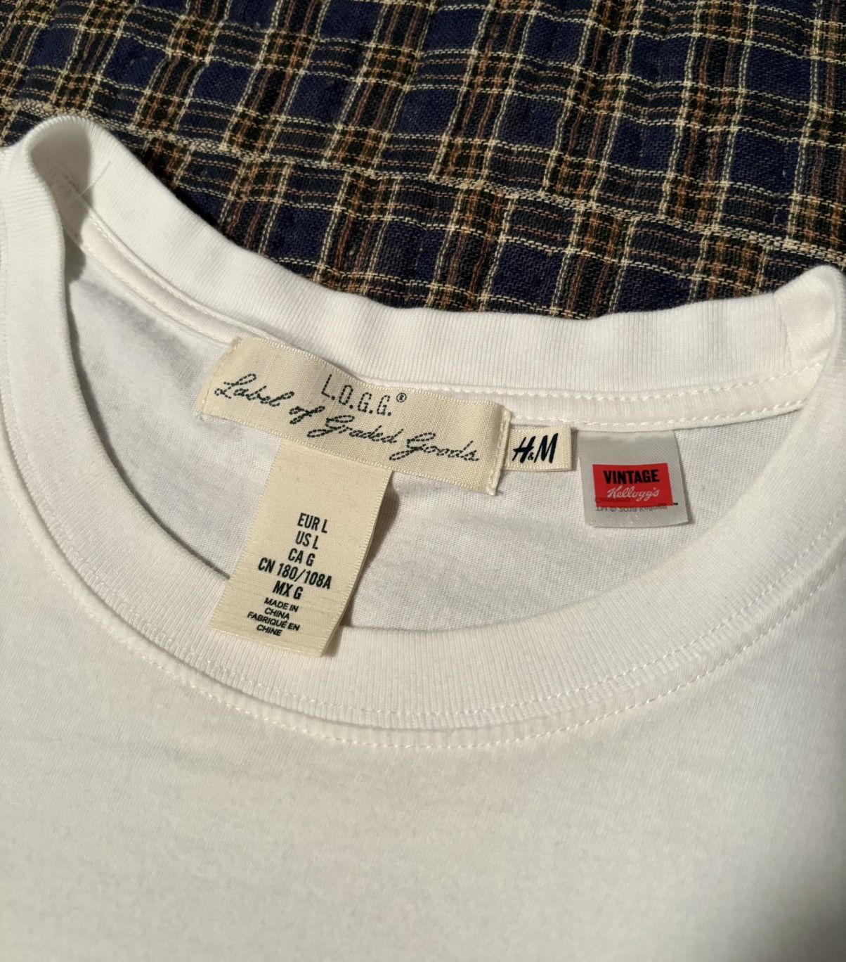H&M Kellogg’s Box Logo Tee Puff Print Oversized Supreme Style Size US L / EU 52-54 / 3 - 2 Thumbnail