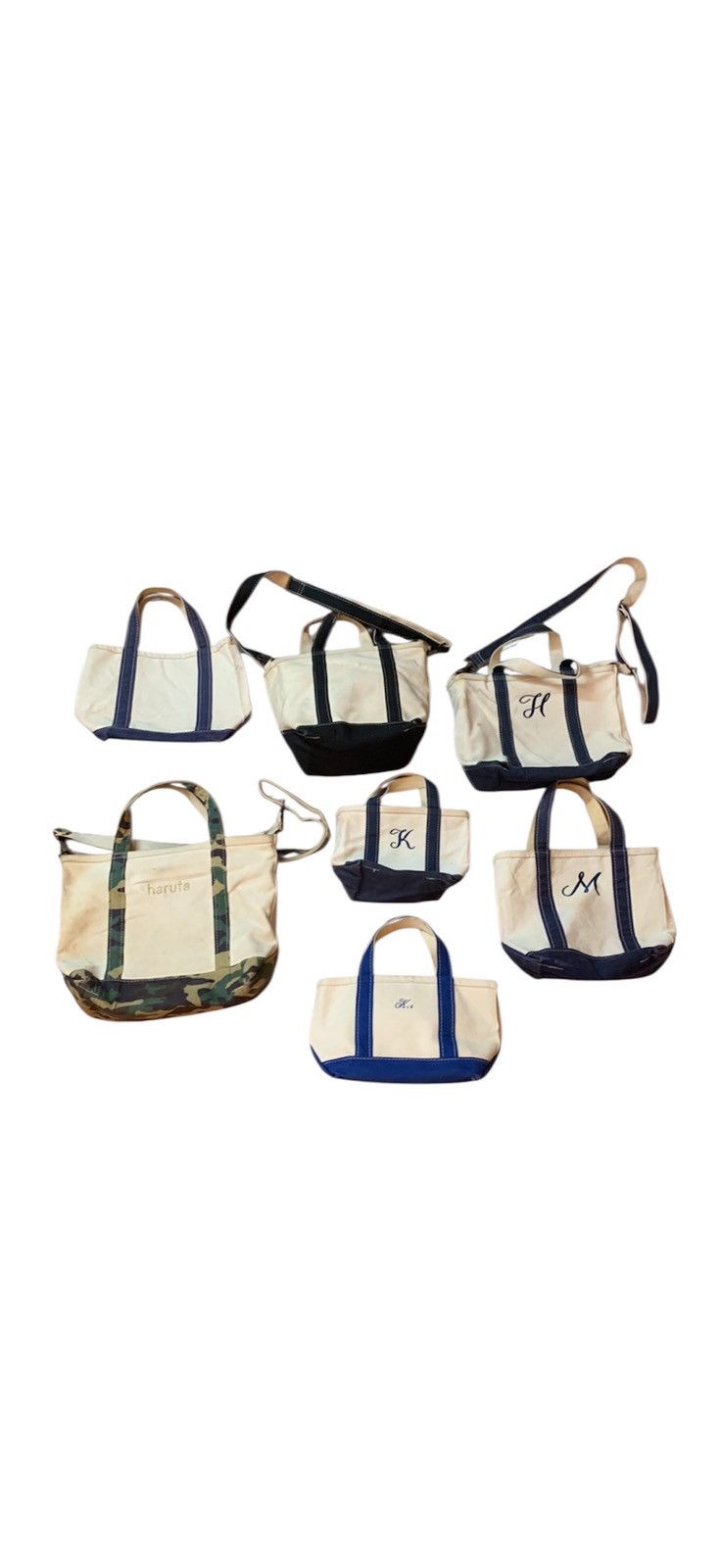 L.L. Bean Llbean tote bags 7 pieces different size Size ONE SIZE - 2 Thumbnail