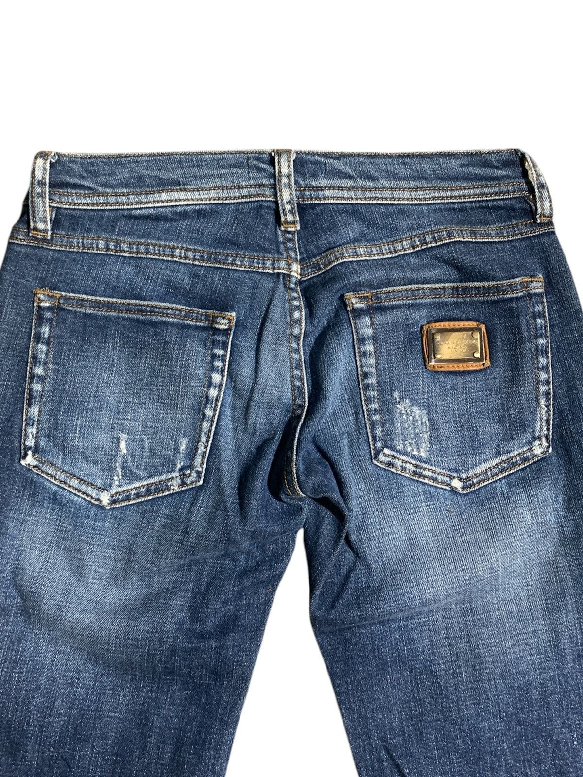 Dolce & Gabbana DOLCE GABBANA GRILY JEANS PANTS WOMAN Size 35" - 4 Thumbnail