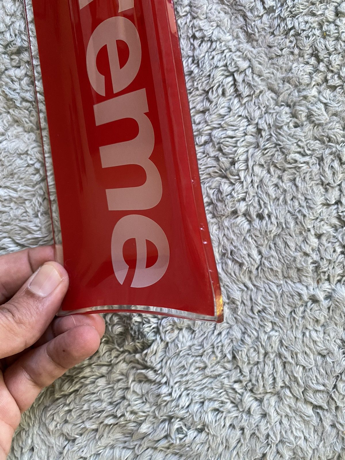 Supreme Supreme box logo ashtray clear 100% authentic SS13 Size ONE SIZE - 7 Thumbnail
