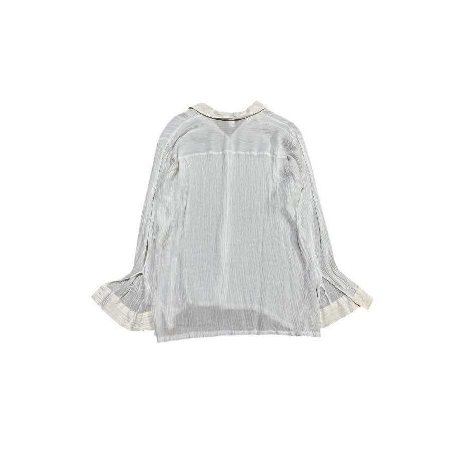 Japanese Brand 🔥Japanese Pleats Shirt Issey Miyake Style Size US L / EU 52-54 / 3 - 3 Thumbnail