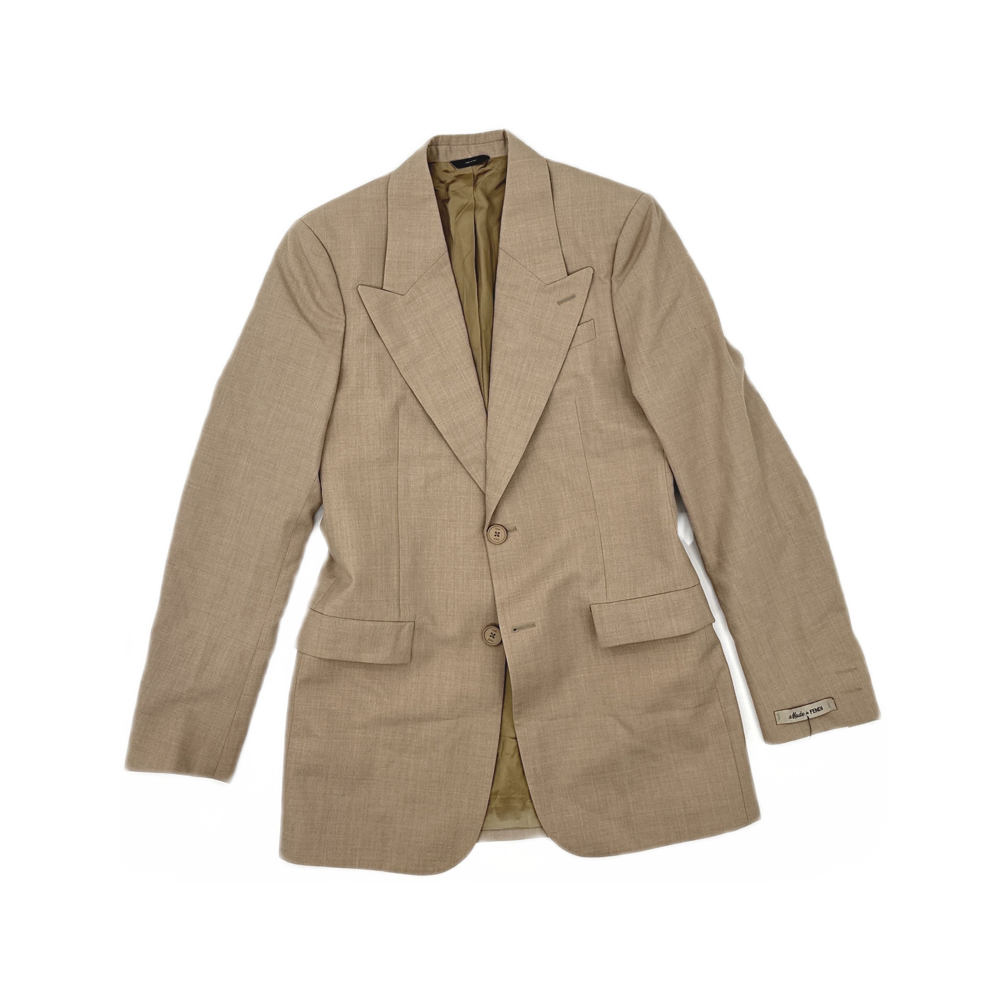 Fendi Fendi Beige Blazer Size 34R Size 34R - 1 Thumbnail