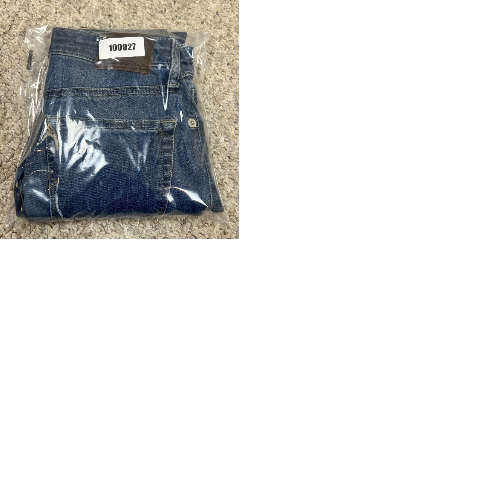 Lucky Brand Lucky Brand Ava Super Skinny Jeans Womens 00 24 Mid Rise Denim Stretch Jeans Blue Button Zipper Logo Size 25" / US 0 / IT 36 - 9 Thumbnail
