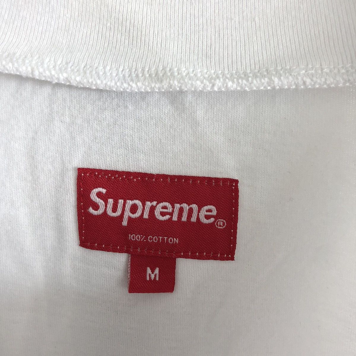 Supreme New Supreme Chest Stripe Tee LS Long Sleeve Shirt Medium Size US M / EU 48-50 / 2 - 4 Thumbnail