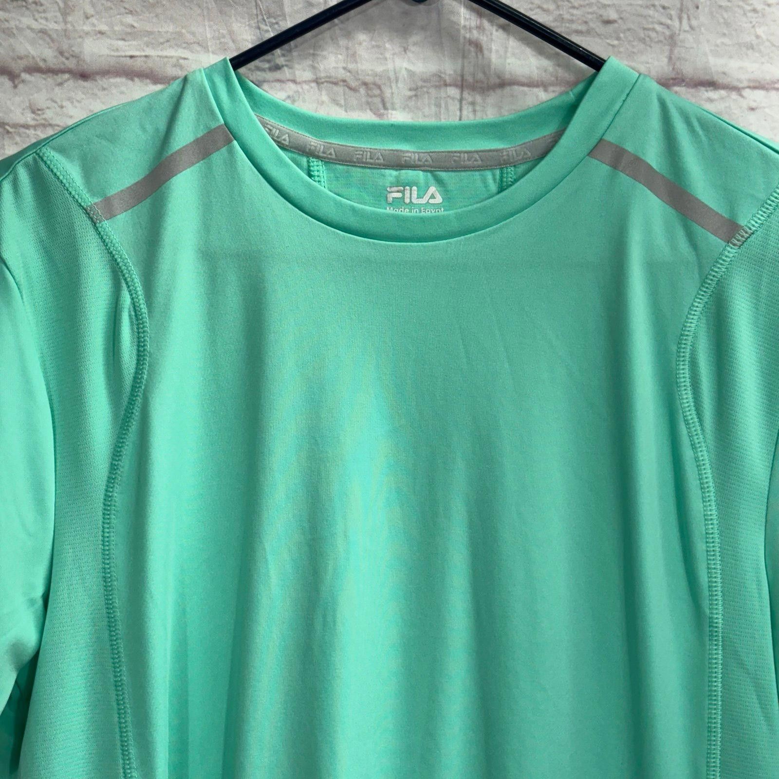 Fila FILA Men's Small Athletic T-Shirt in Mint Green Size US S / EU 44-46 / 1 - 3 Thumbnail