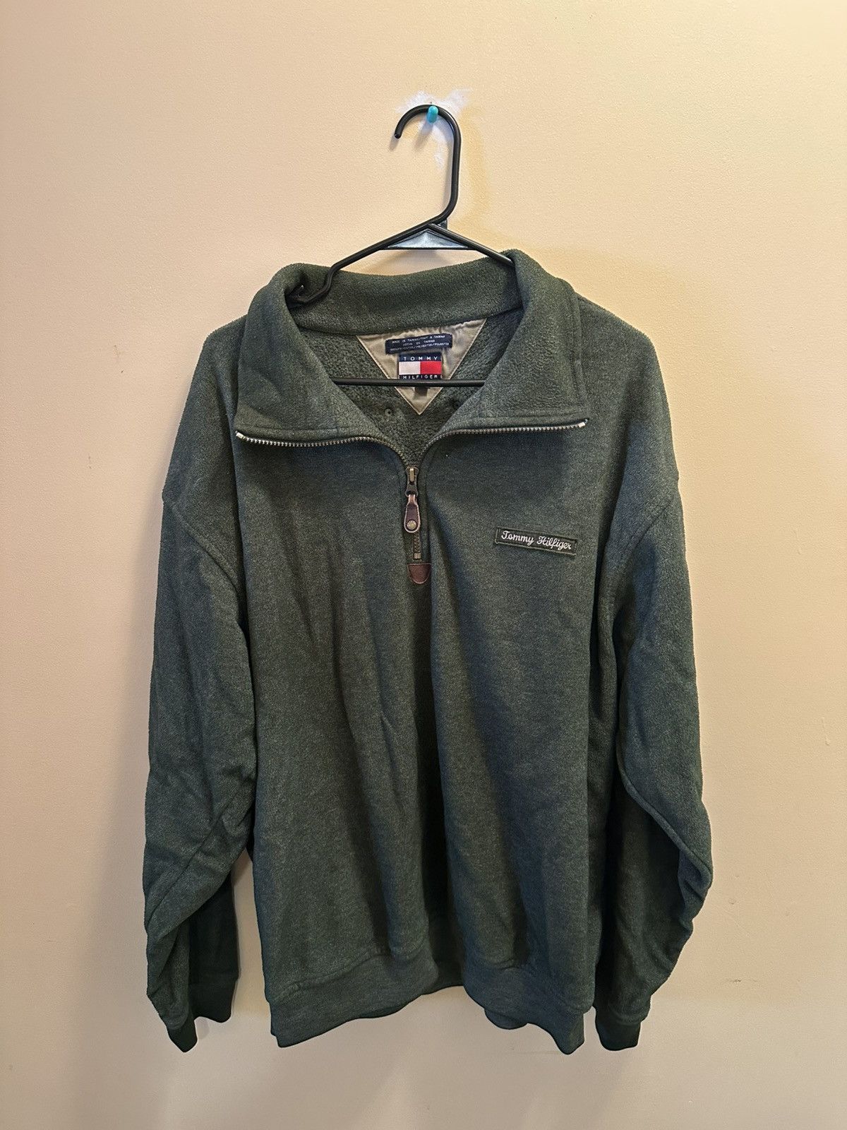 Tommy Hilfiger Vintage Tommy 1/4 zip Size US L / EU 52-54 / 3 - 2 Thumbnail
