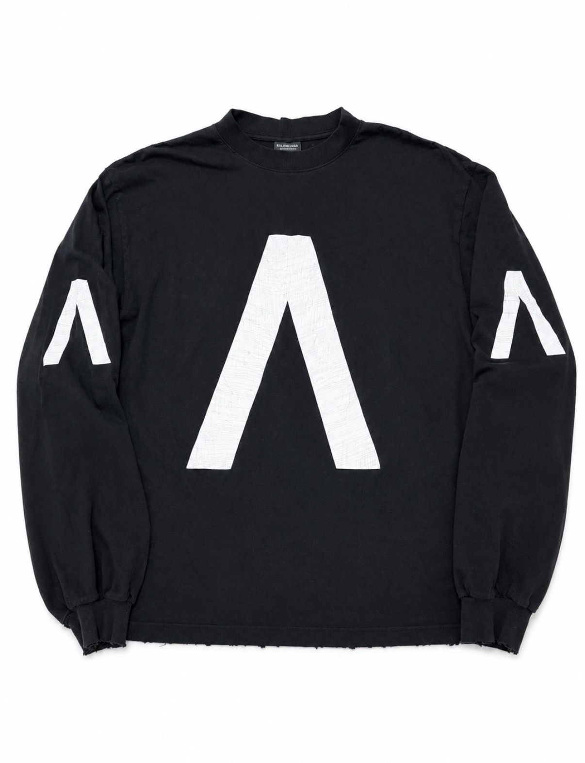 Balenciaga Balenciaga Music Archive Longsleeve Tshirt | Grailed