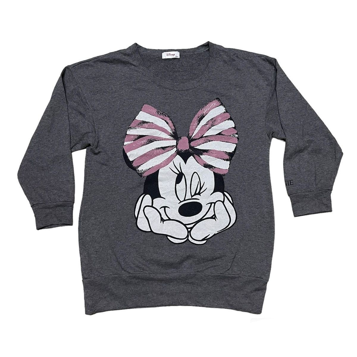 Cartoon Network × Disney × Mickey Mouse Mickey Mouse Minnie Disney Big Logo Sweatshirt Size L / US 10 / IT 46 - 1 Thumbnail