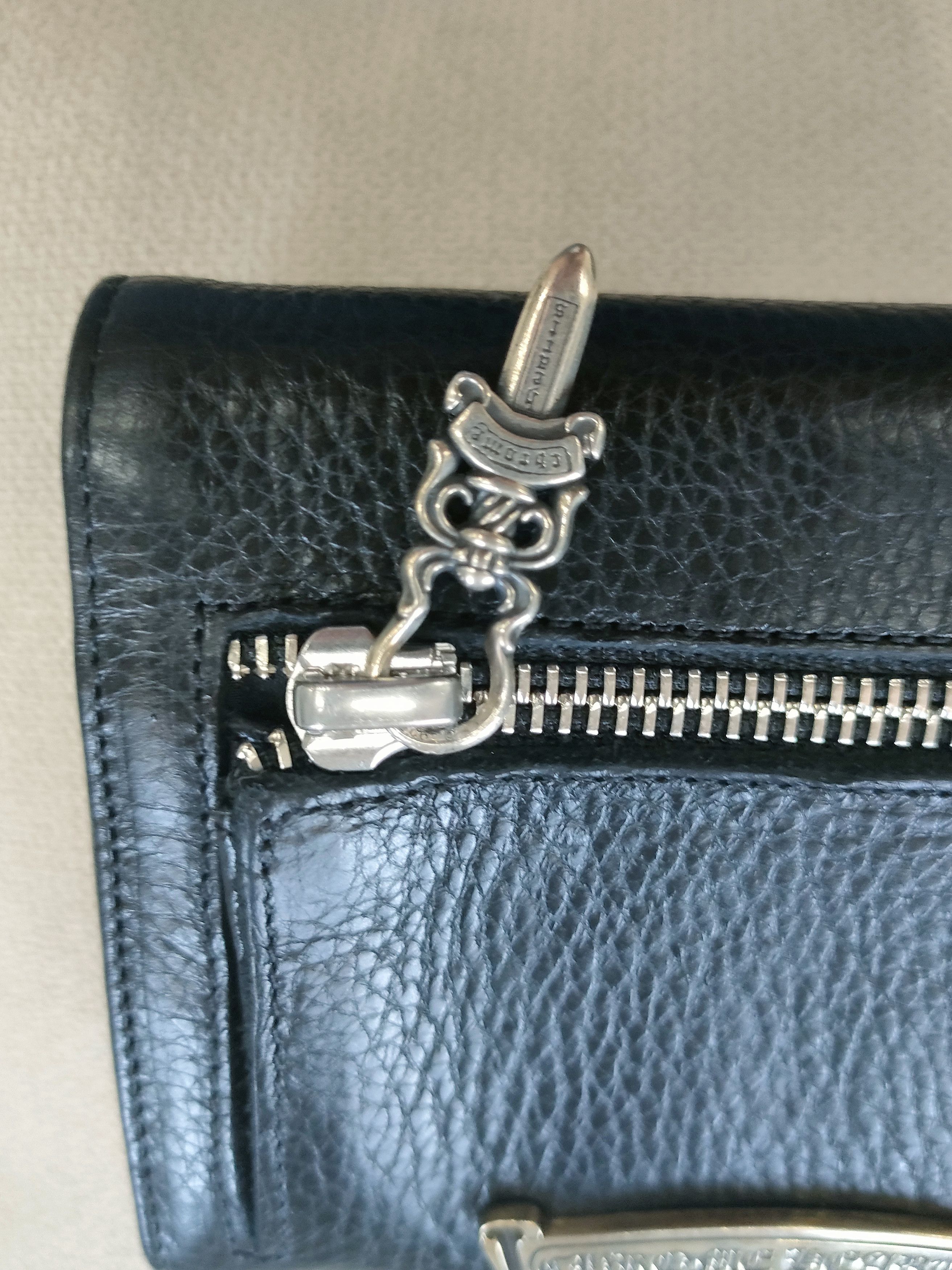 Chrome Hearts Chrome Hearts Scroll Three Fold Wallet Size ONE SIZE - 6 Thumbnail