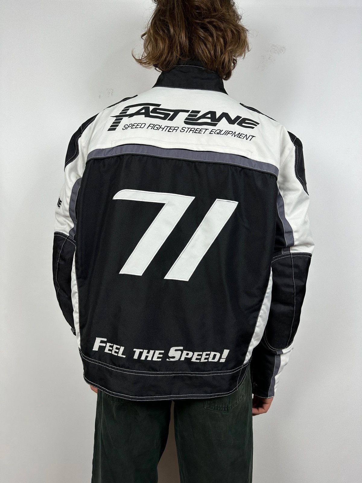 Formula 1 Vintage Speed Fighter Fast Lane Racing NASCAR Jacket Size US XL / EU 56 / 4 - 2 Thumbnail