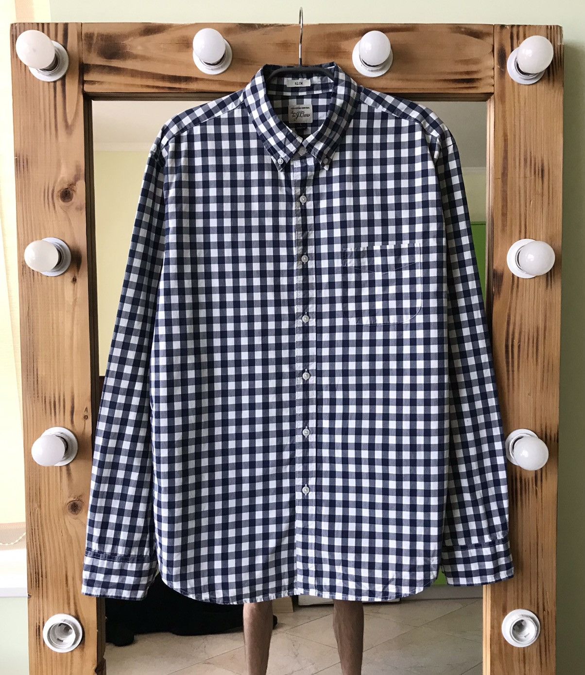 J.Crew J.Crew Plaid Button Shirt Slim Fit Size L Size US L / EU 52-54 / 3 - 4 Thumbnail