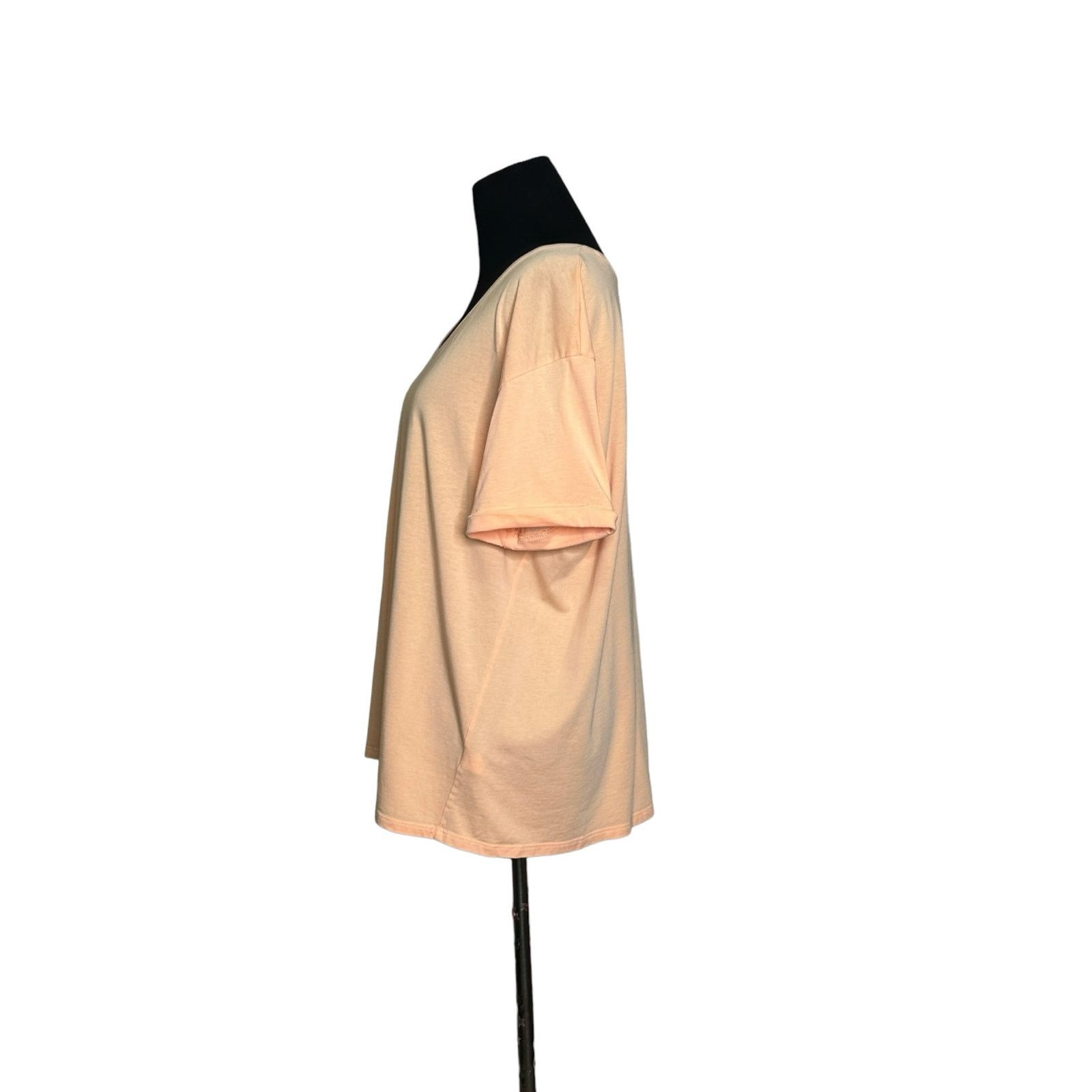 J. Jill J. Jill melon orange short sleeves t shirt size L Size L / US 10 / IT 46 - 6 Thumbnail