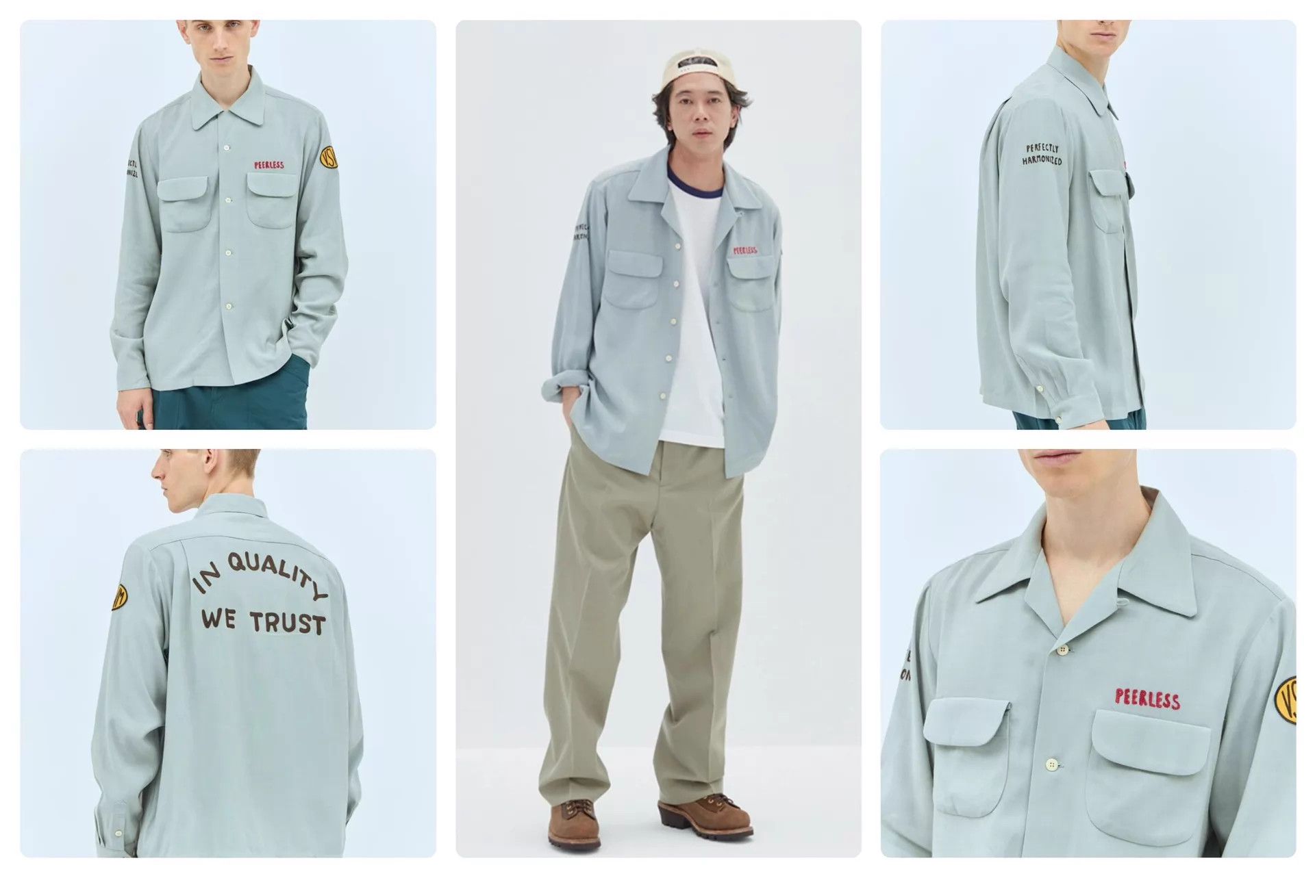 Visvim VISVIM 24SS KEESEY G.S. LS Shirt Grey 1 Size US S / EU 44-46 / 1 - 8 Thumbnail