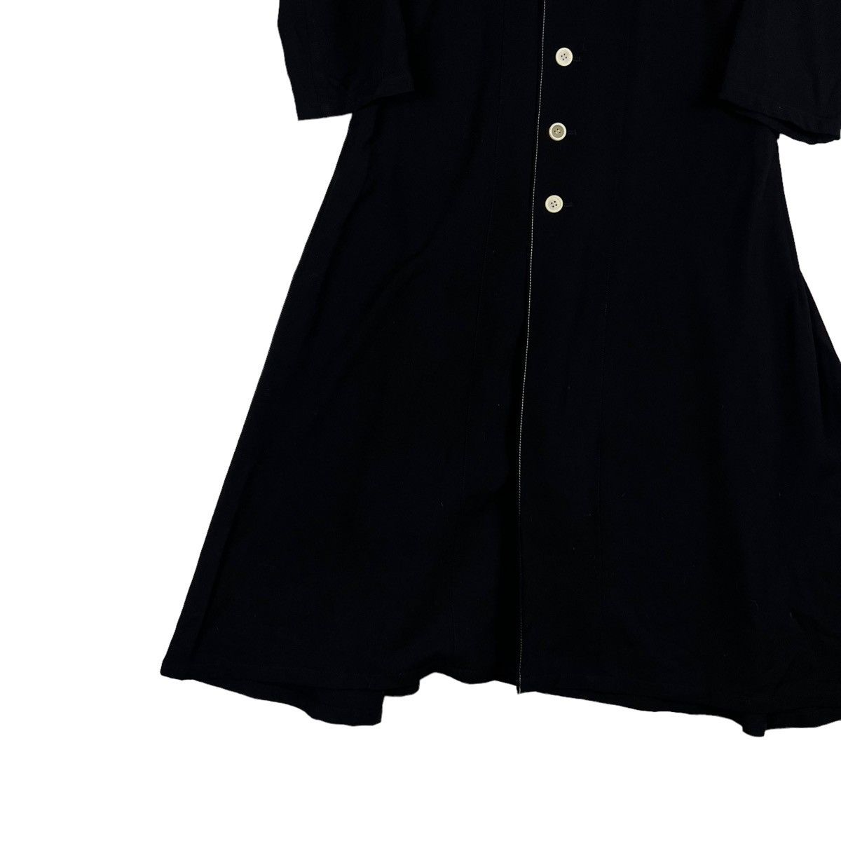 Yohji Yamamoto 🔥SPRING WINTER LONG JACKET WITH SUNRAYS OF JAPAN DESIGN Size S / US 4 / IT 40 - 6 Thumbnail