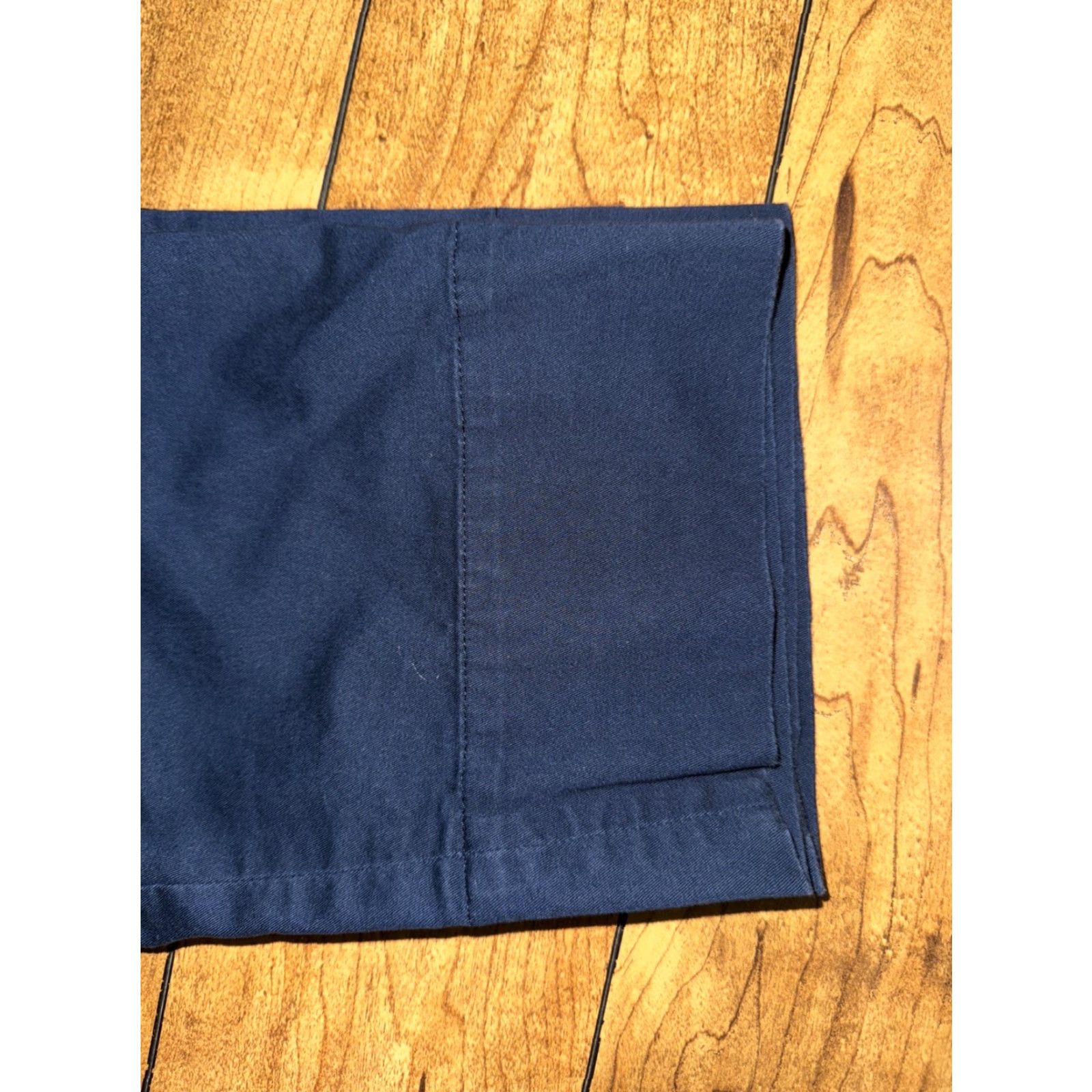 Vintage Wolfgang Women’s Chino Pants 34x30 Navy Blue Cotton Casual Trousers Regular 34 Inseam 30” Men’s? Size 24" / US 00 / IT 34 - 2 Thumbnail