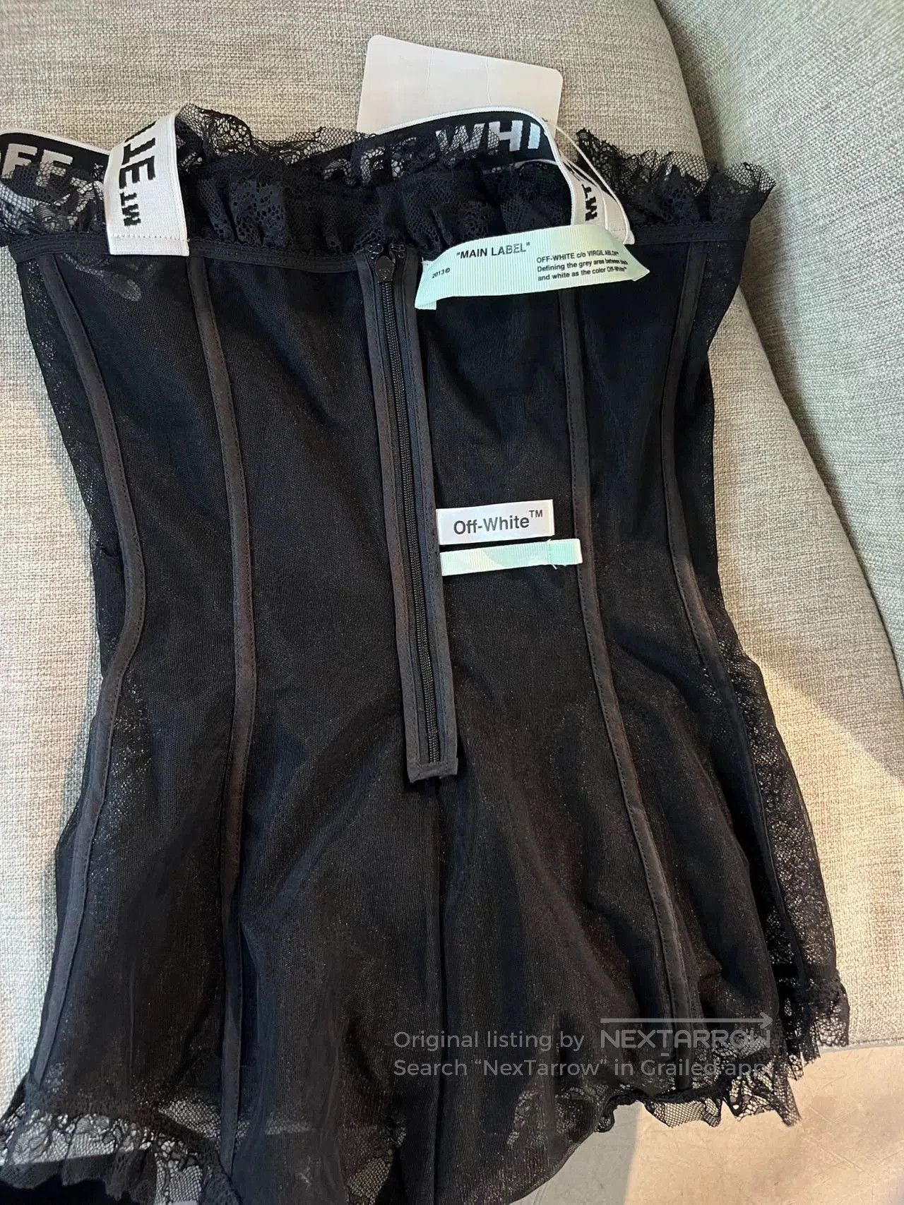 Off-White Off-White Lace Bodysuit for Women. Size S / US 4 / IT 40 - 6 Thumbnail