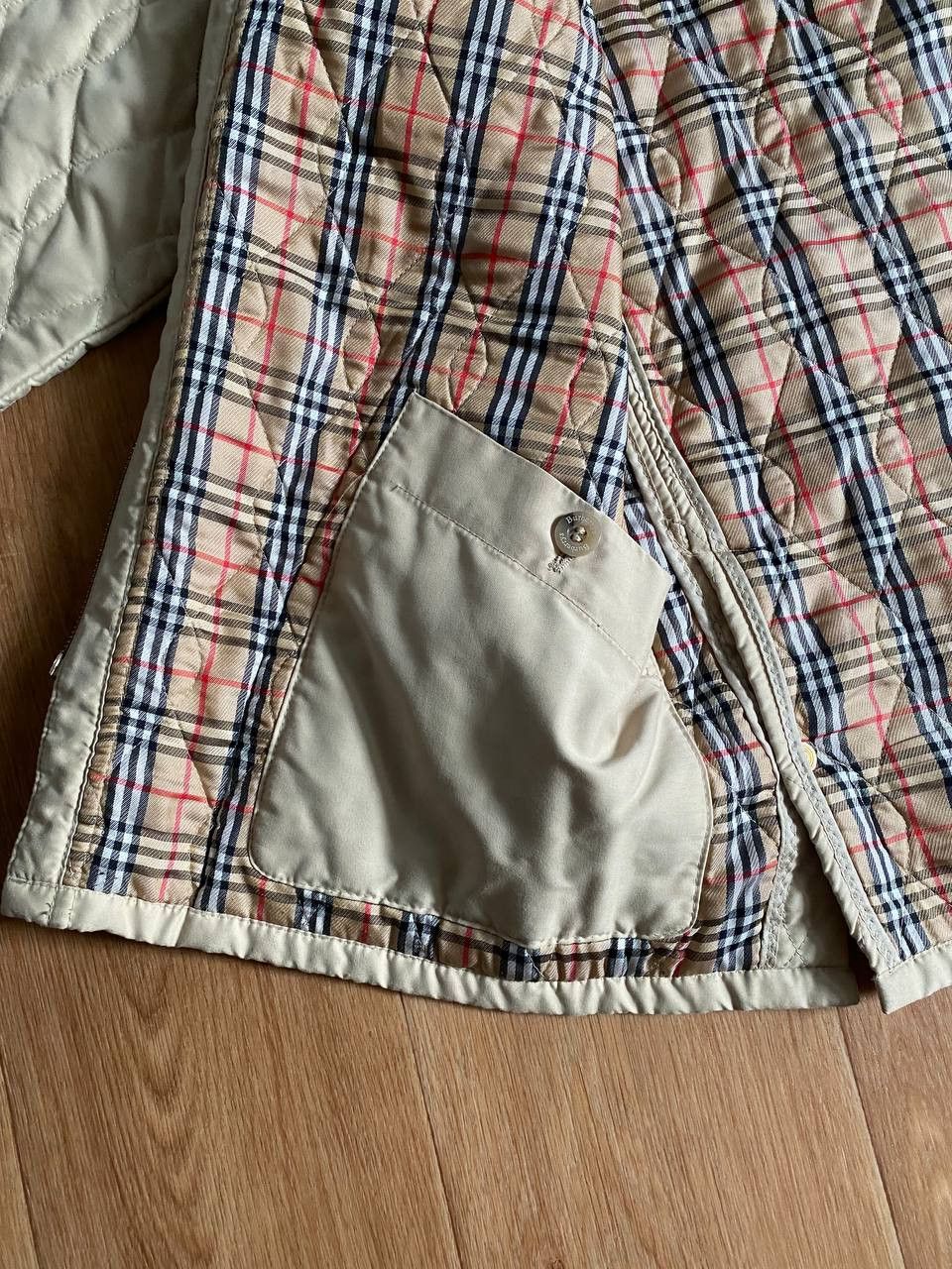 Burberry × Vintage Burberry Vintage Quilted Nova Check Jacket Size US L / EU 52-54 / 3 - 10 Thumbnail