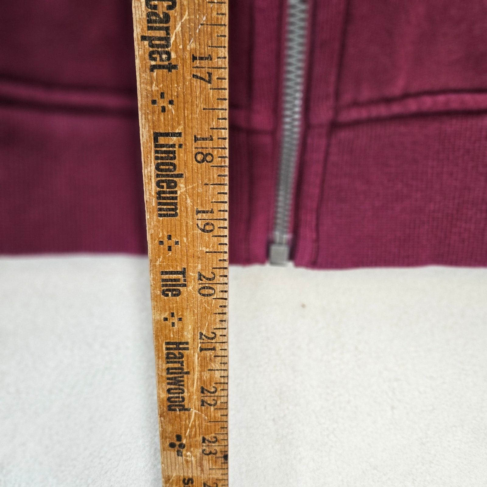 Lululemon LULULEMON WOMEN'S XS/S SCUBA OVERSIZED FULL ZIP HOODY MAROON Size S / US 4 / IT 40 - 3 Thumbnail