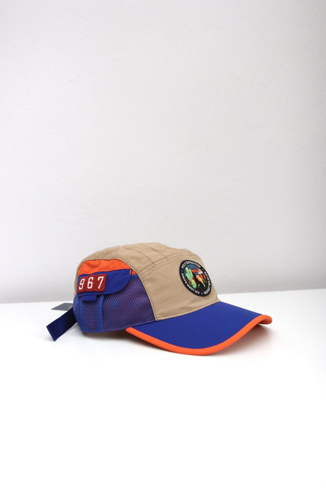 Hi Tech Polo Ralph Lauren Panel Hat Polo Ralph Lauren Wolf Patch