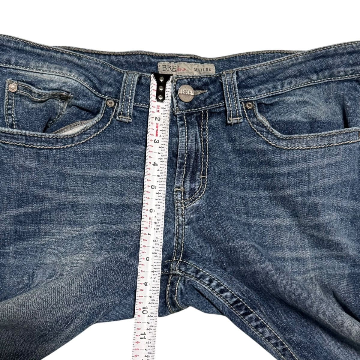 BKE BKE Denim Embroidered Pocket Jeans Women's 34x30.5 Size 34" / US 12 / IT 48 - 9 Thumbnail