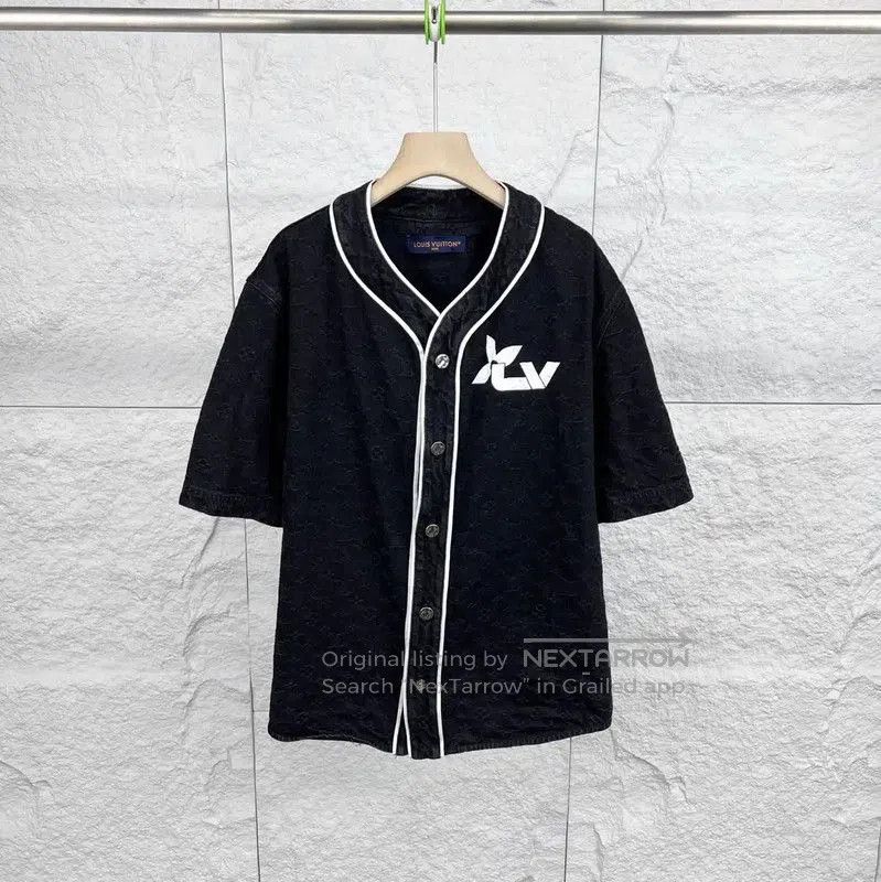 Louis Vuitton Louis Vuitton Black Cotton Men's T. Size US L / EU 52-54 / 3 - 1 Thumbnail