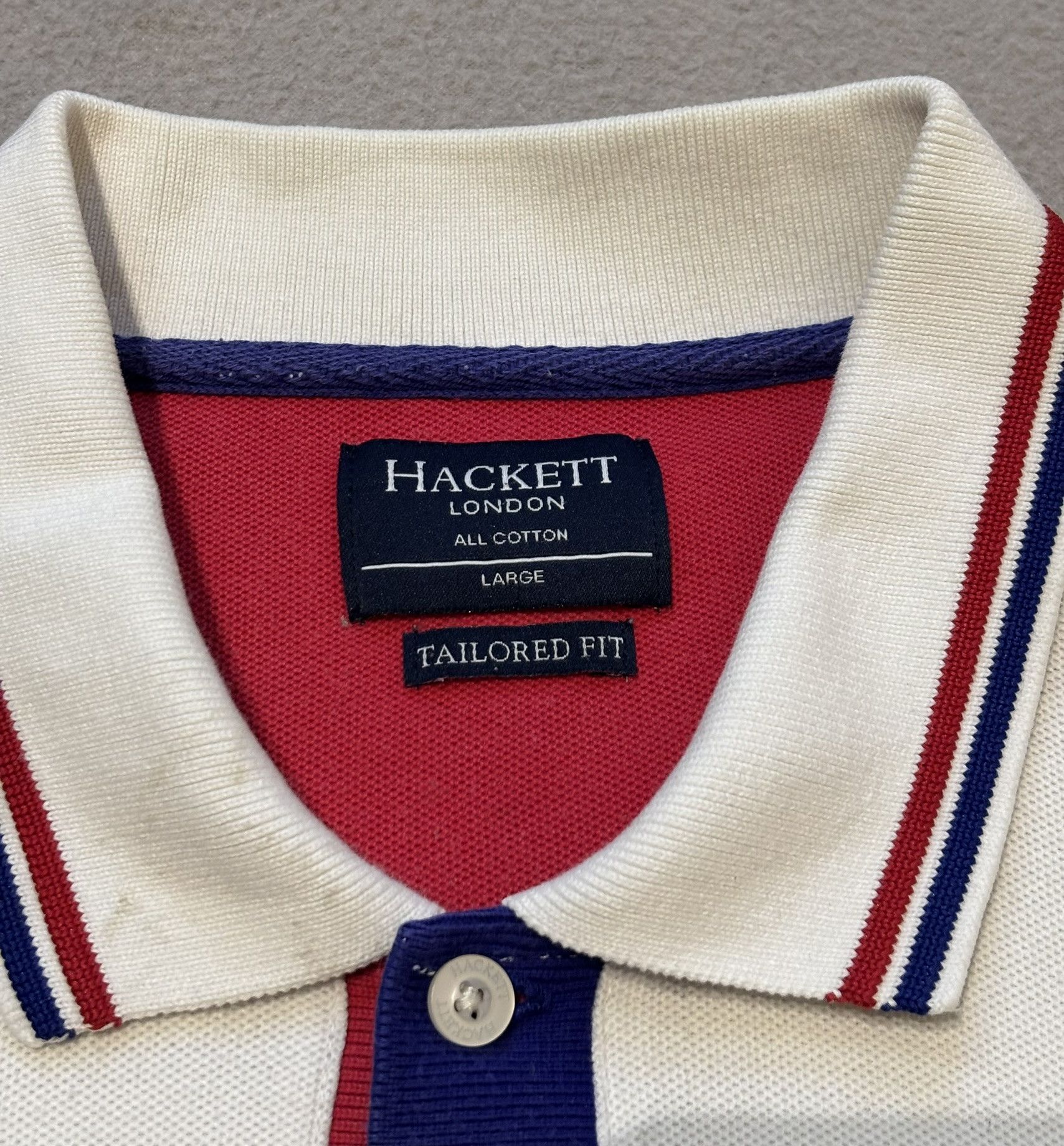 Hackett Polo Hackett London Army Polo #1 Size. L Size US L / EU 52-54 / 3 - 17 Thumbnail