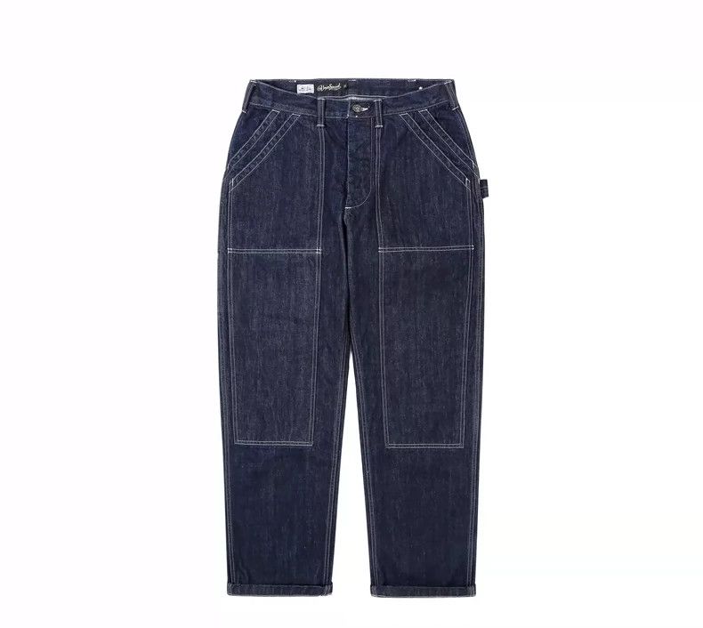 Freewheelers FREEWHEELERS 14OZ Indigo Denim Work Pants Size US 30 / EU 46 - 1 Thumbnail