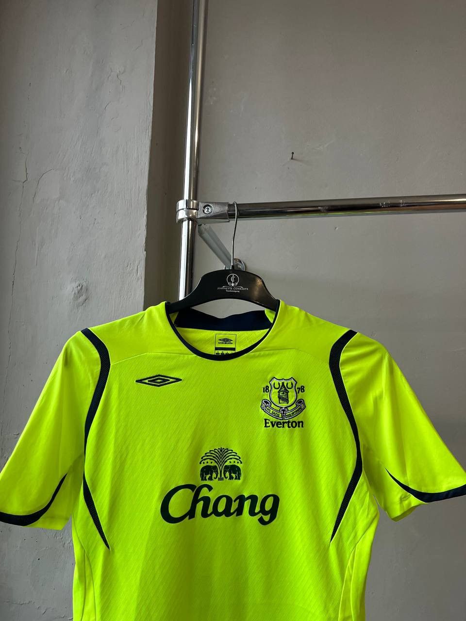 Umbro 2008/09 EVERTON FC #6 JAGIELKA THIRD WOMEN SOCCER JERSEY L Size L / US 10 / IT 46 - 3 Thumbnail