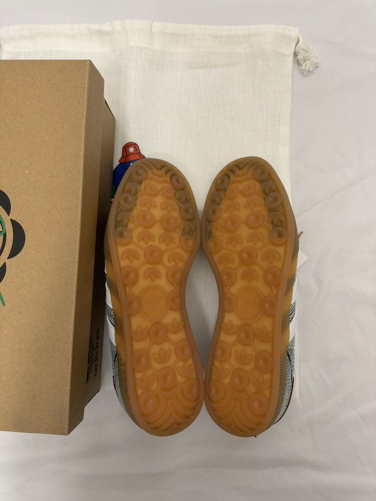 Adidas adidas Gazelle Indoor Sean Wotherspoon Hemp Green Size US 7 / EU 40 - 5 Thumbnail