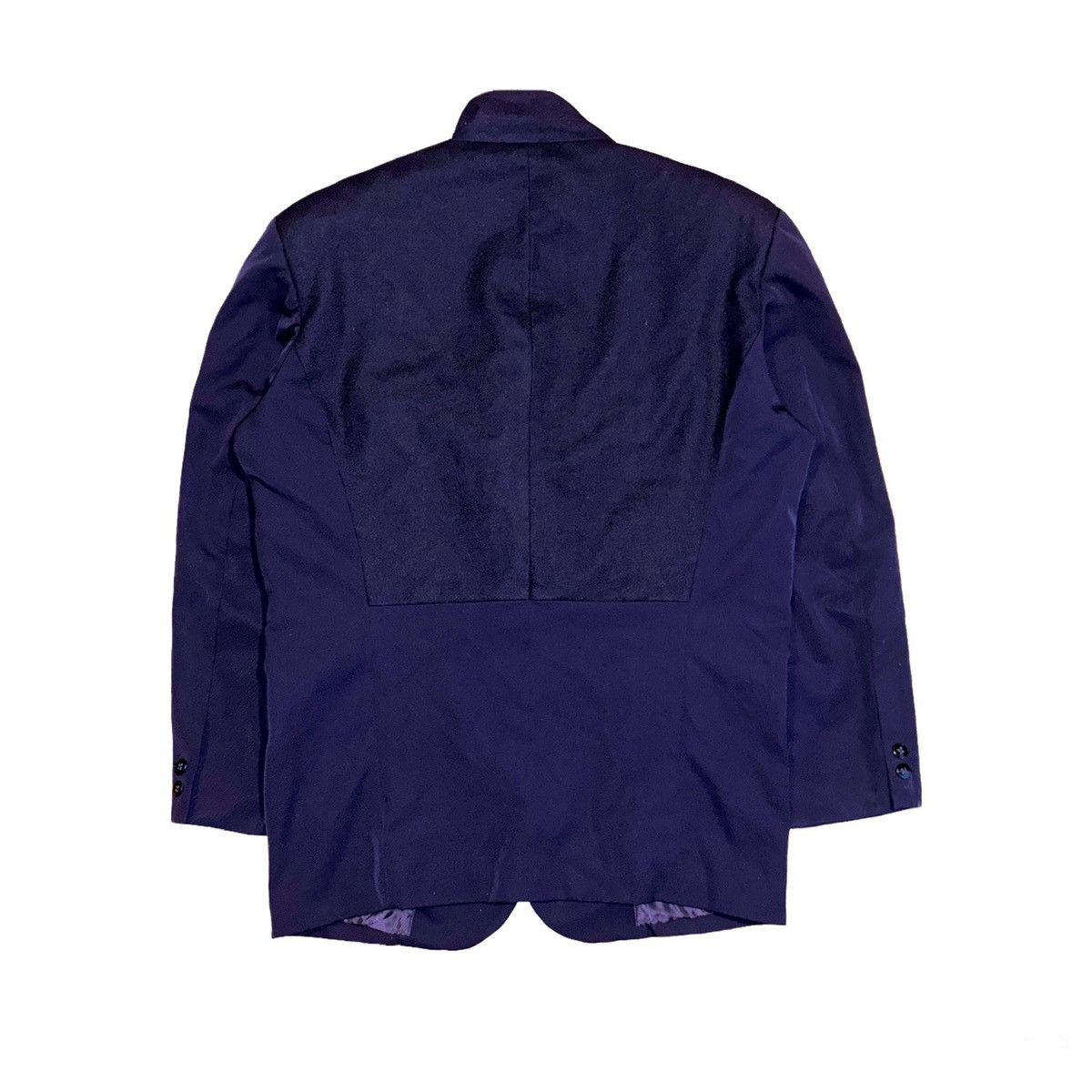 Marithe + Francois Girbaud 1980s Marithe Francois Girbaud + Closed Wool Hybrid Blazer Size US L / EU 52-54 / 3 - 4 Thumbnail