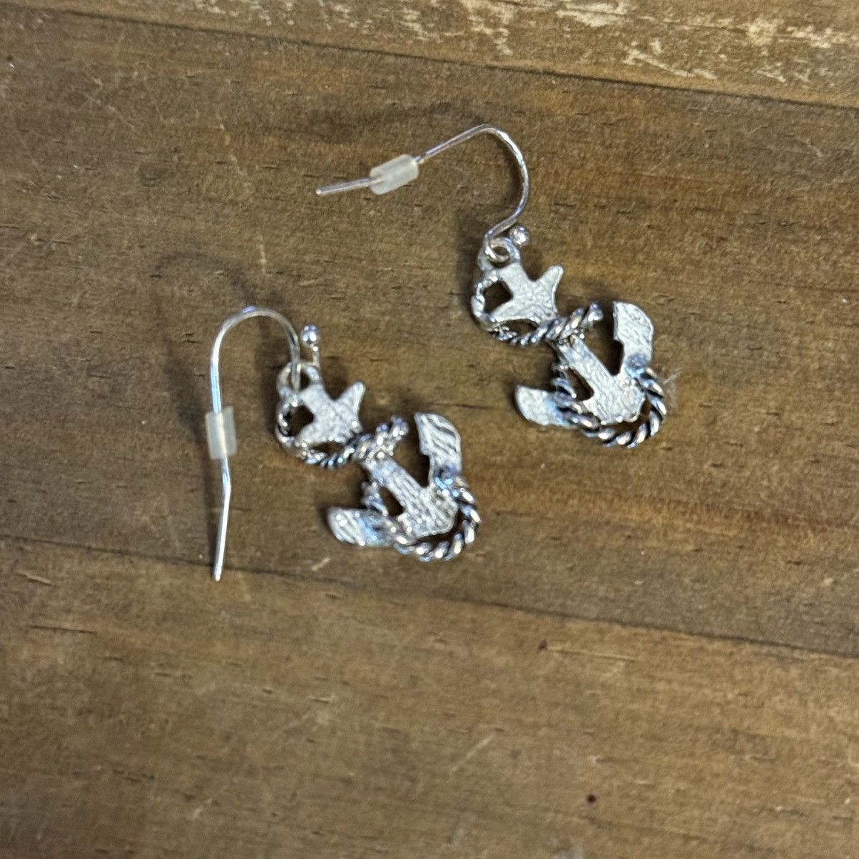 Other Silver tone blue anchor dangle earrings Size ONE SIZE - 3 Thumbnail
