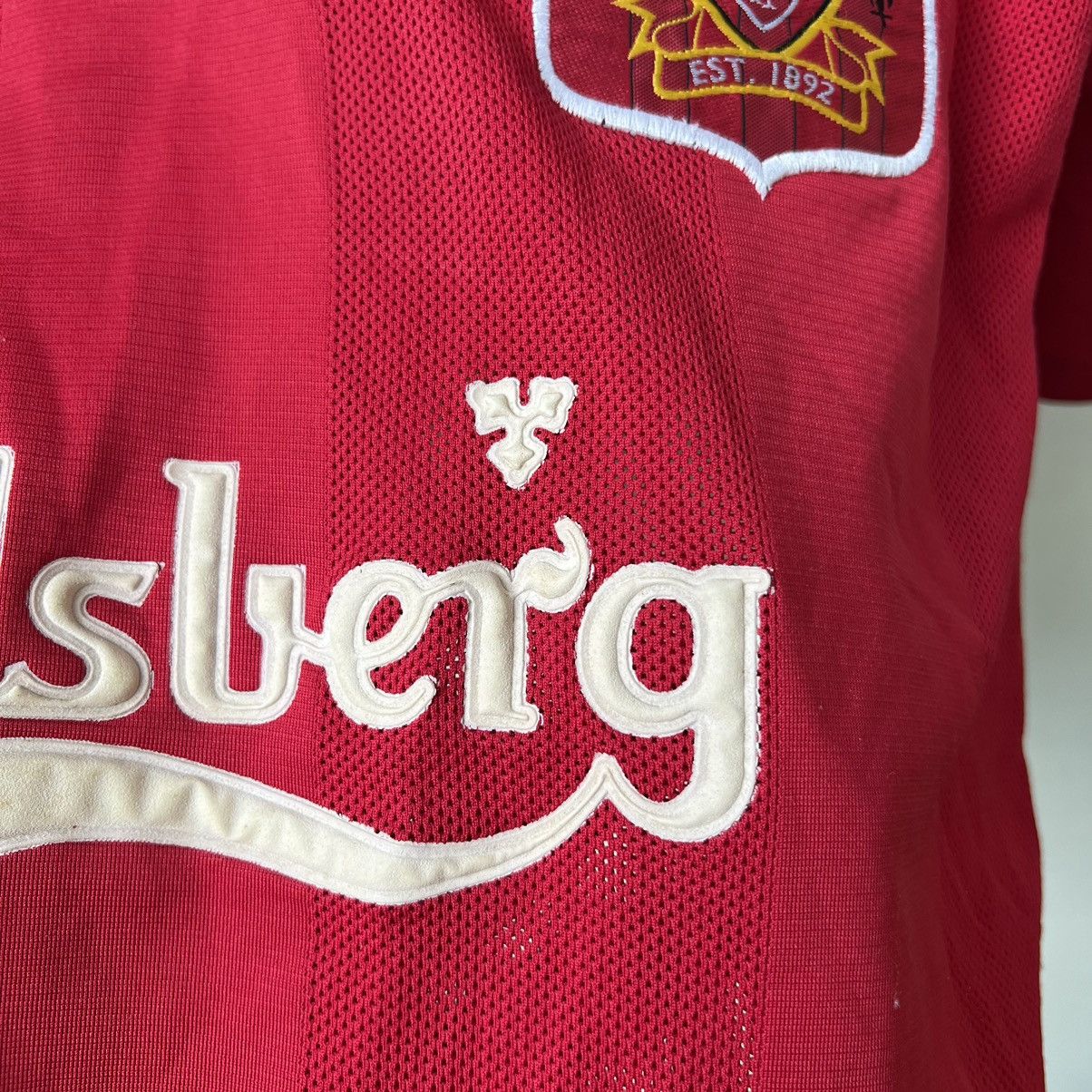 Adidas × Vintage Liverpool Home Football Shirt 1995-1996 soccer jersey Size US M / EU 48-50 / 2 - 6 Thumbnail