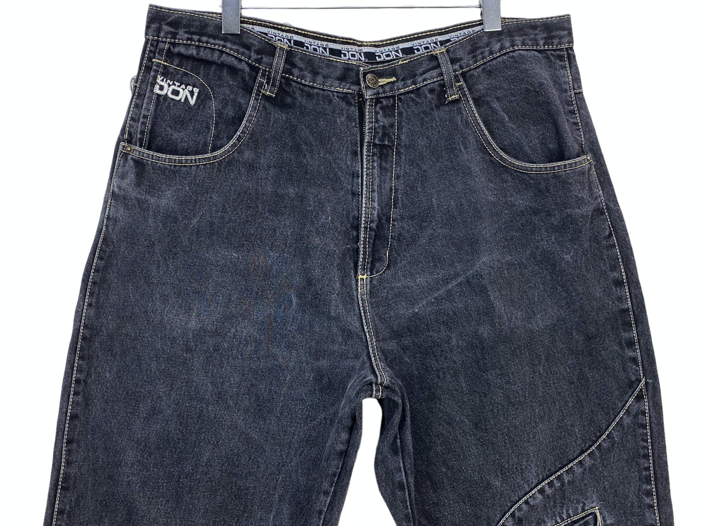 Japanese Brand Vintage Don Baggy Big Size Jeans Skateboards Baggy Jeans Size US 38 / EU 54 - 3 Thumbnail