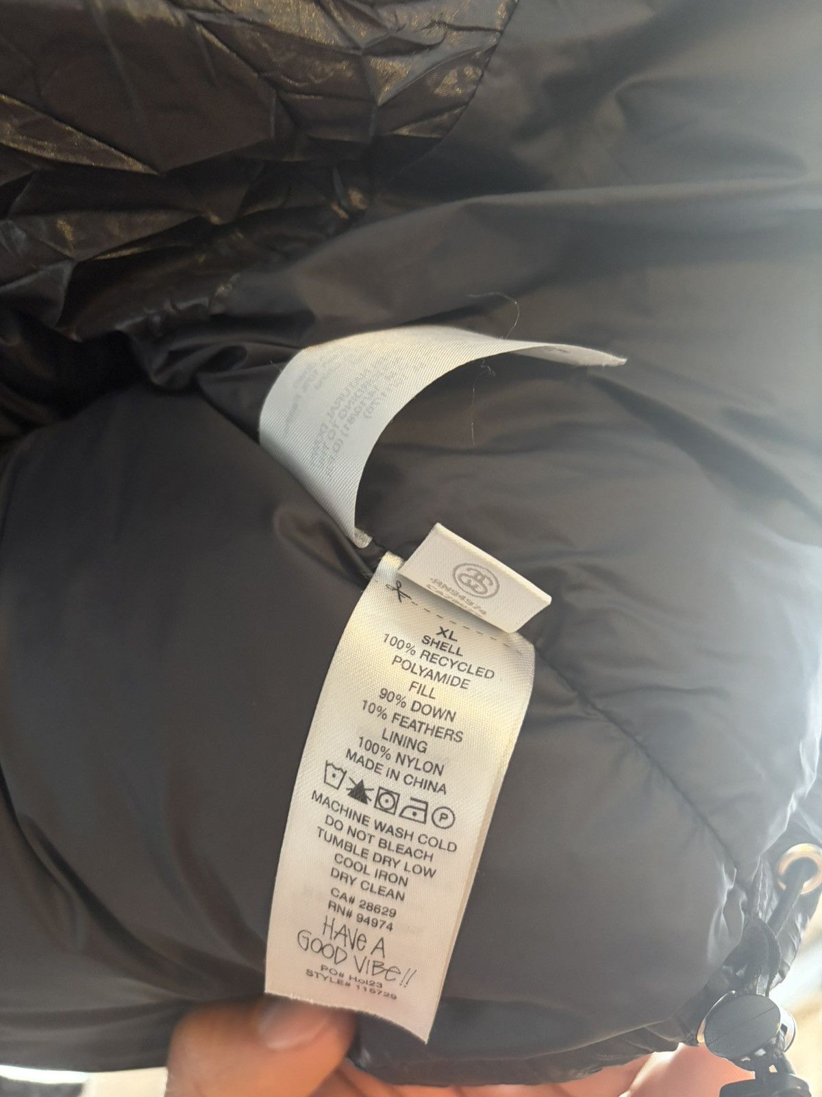 Stussy Stussy Jacket XL Down Puffer Jacket Size US XL / EU 56 / 4 - 5 Thumbnail