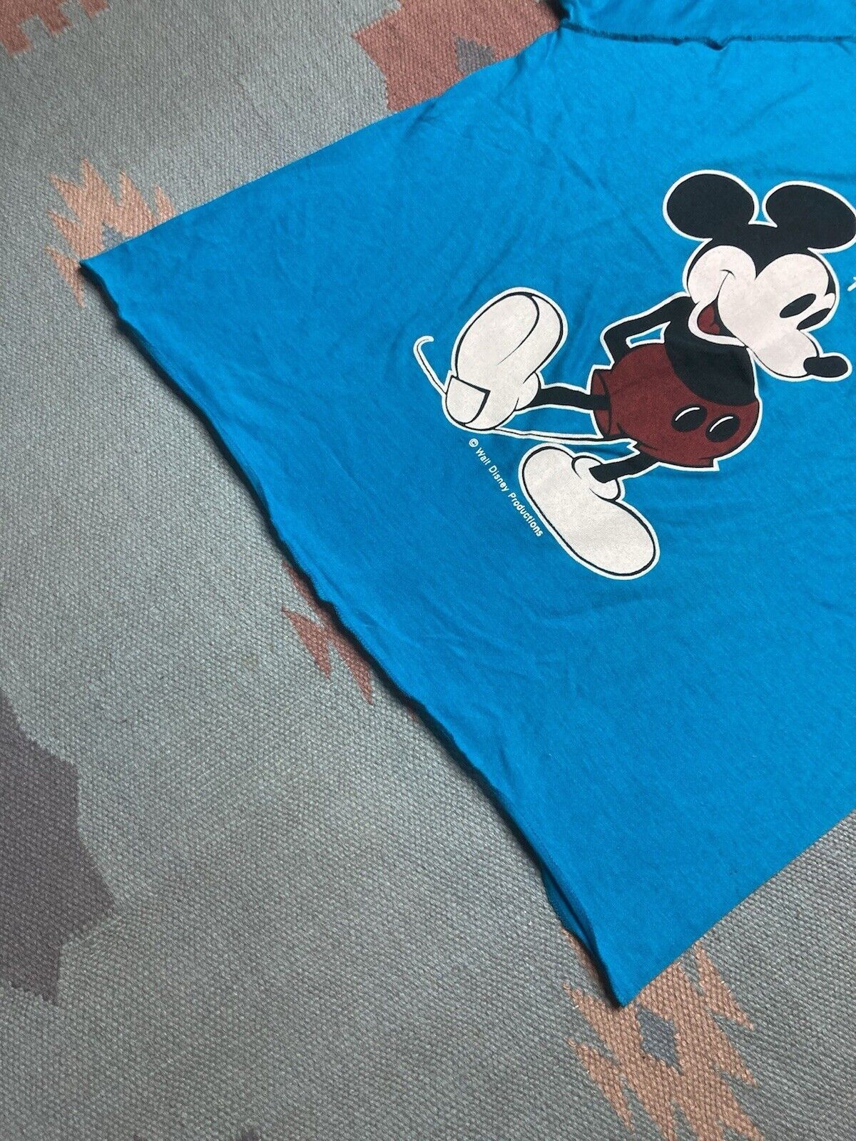 Vintage VTG 70s t shirt Mickey Mouse florida Disney single stitch XL Size US XL / EU 56 / 4 - 3 Thumbnail