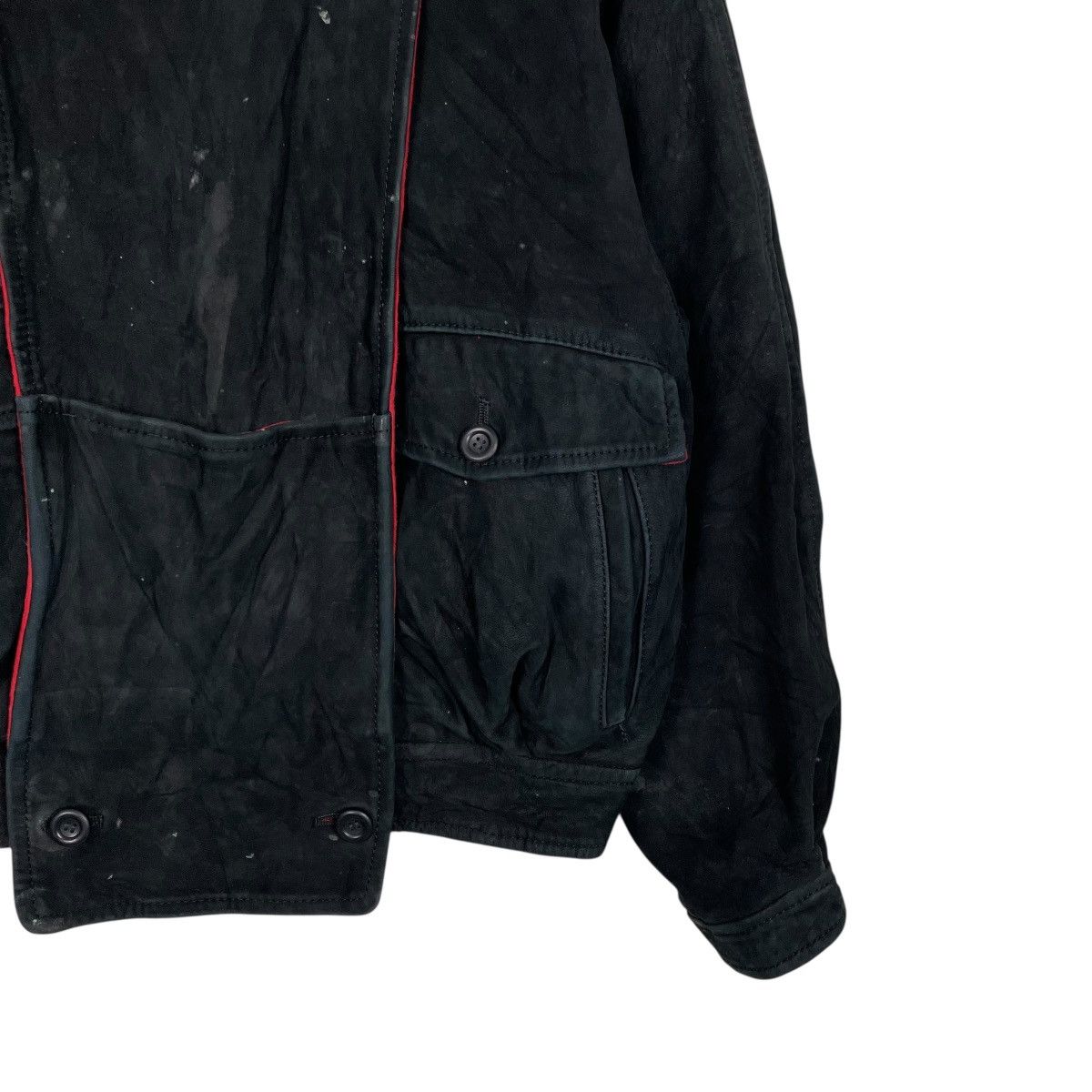 Japanese Brand Japanese Brand Scoop Black Bomber Jacket Size US M / EU 48-50 / 2 - 4 Thumbnail