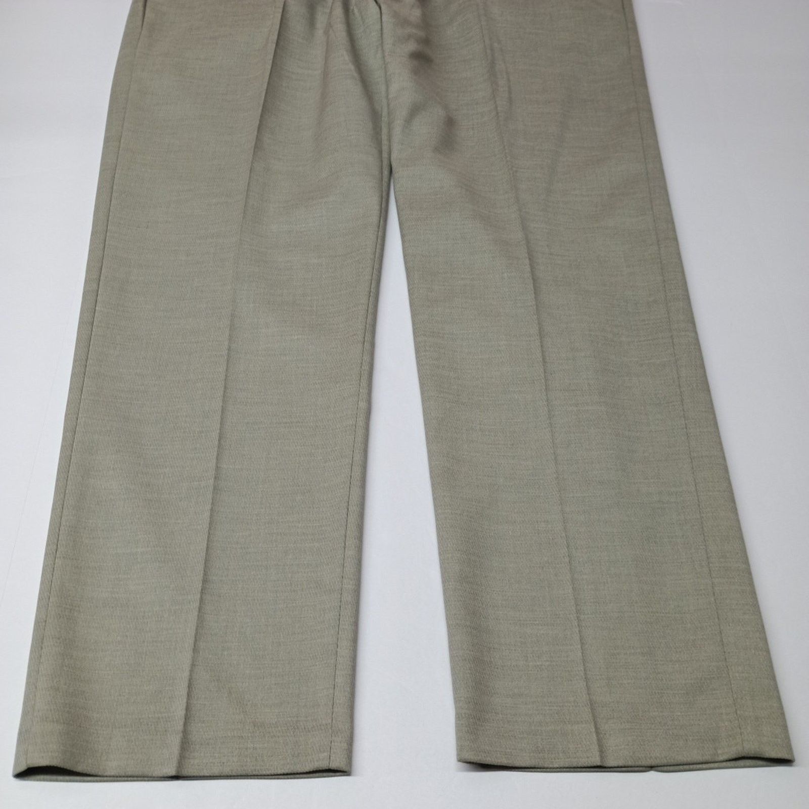 Haggar J.M. Haggar Twill Pants Men's Size 42x30 LT Green Tailor Fit Size US 42 / EU 58 - 3 Thumbnail