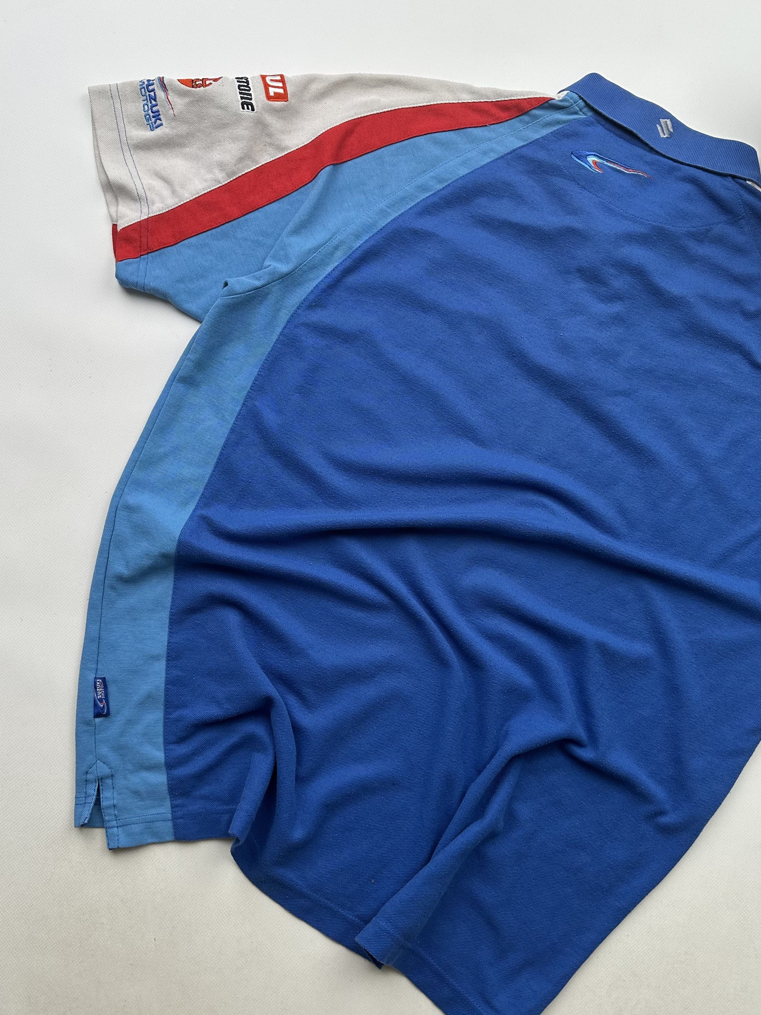 Vintage Suzuki Vintage Racing Polo Tee (383) Size US XXL / EU 58 / 5 - 7 Thumbnail
