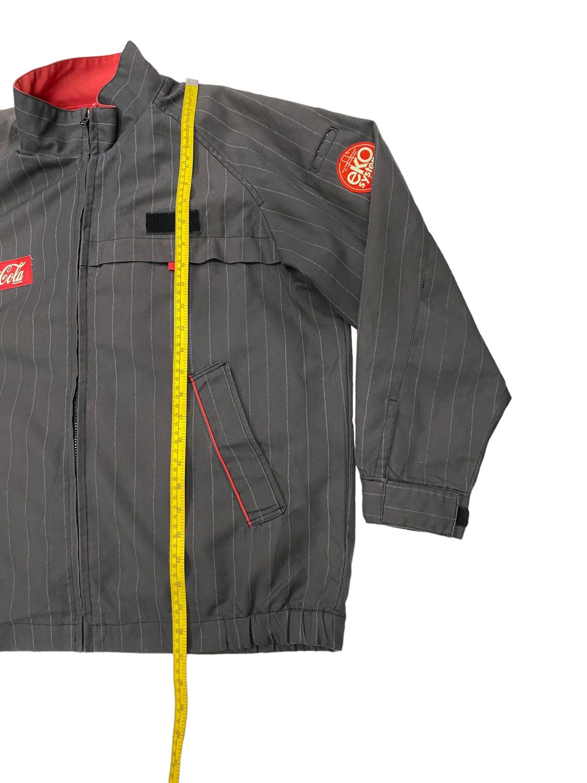Vintage Vtg Coca Cola Speel Out Zipper Jacket Quilted (L) Size US L / EU 52-54 / 3 - 11 Thumbnail