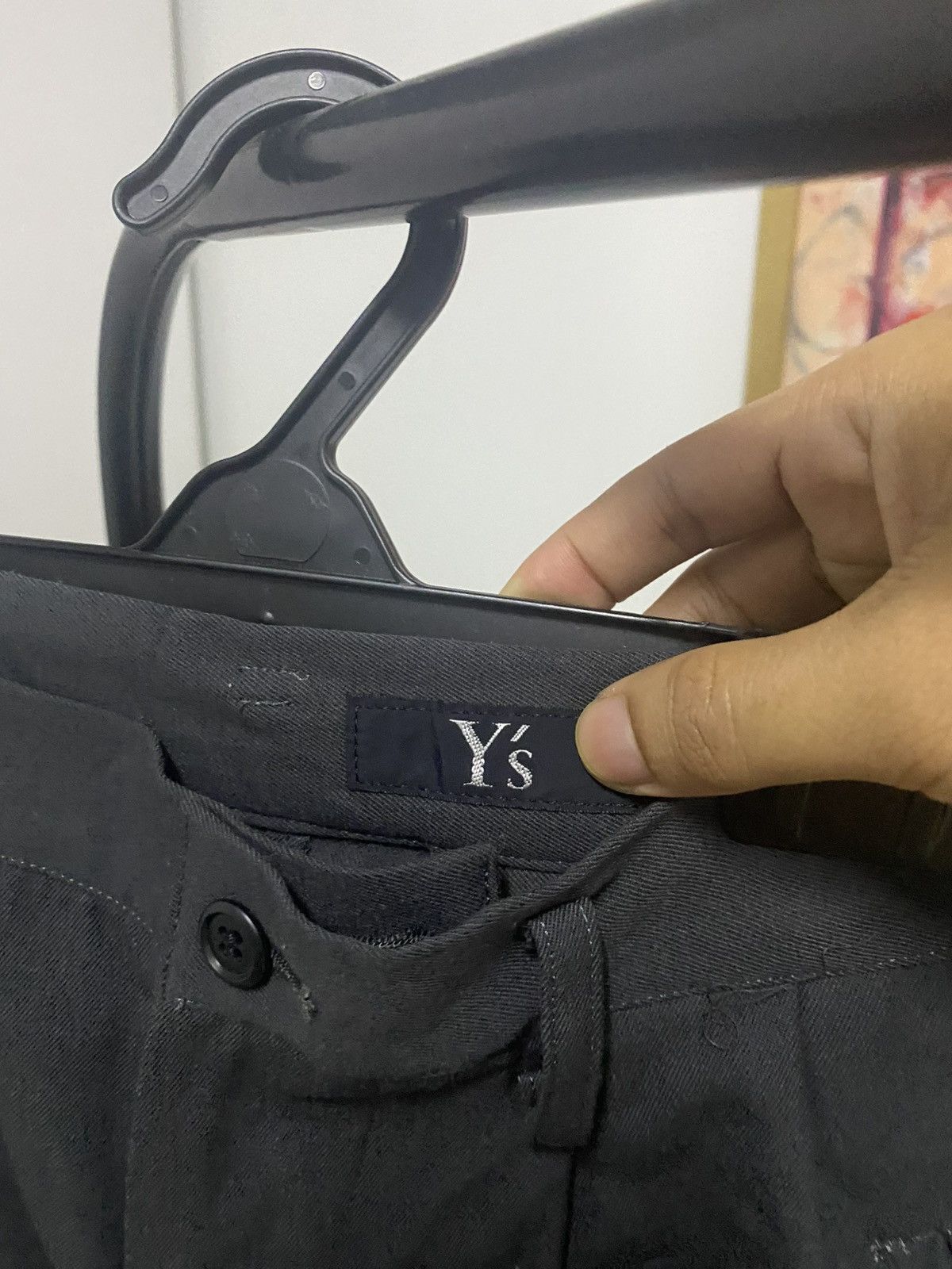 Yohji Yamamoto Yohji Yamamoto Wide Leg Black Trousers Size US 28 / EU 44 - 6 Thumbnail