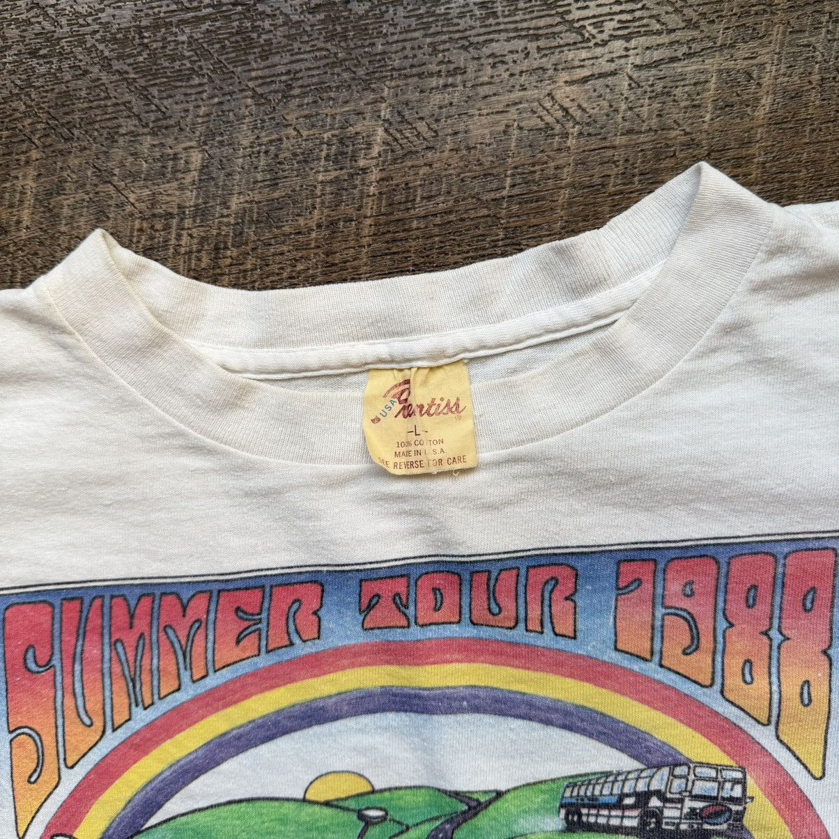 Vintage VTG Mens L Grateful Dead Summer Tour 1988 Stoner Rare Tee Size US L / EU 52-54 / 3 - 8 Thumbnail