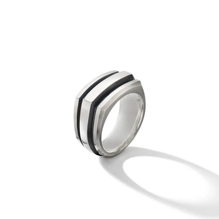 David Yurman o1w1db11025 R25356M /Size 8 /Rings in Silver Size ONE SIZE - 2 Thumbnail