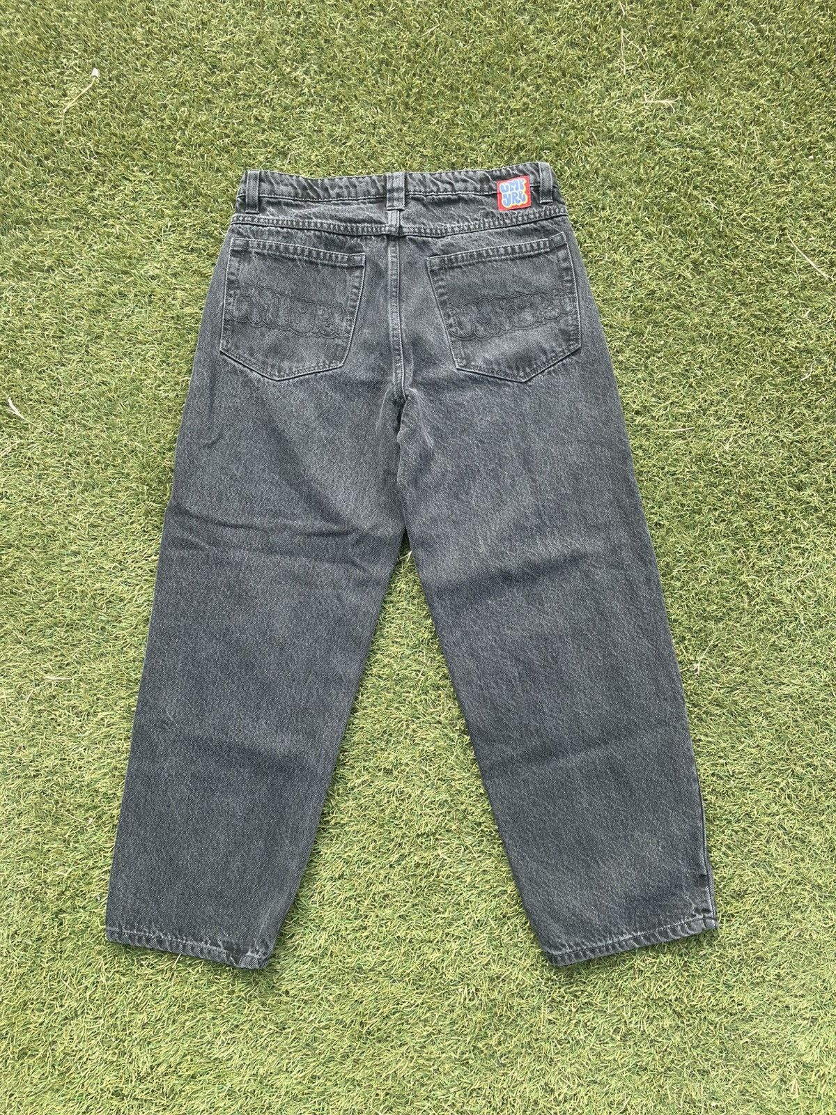 Empyre Y2K Empyre Loose Fit Baggy Jeans Skate Black Men’s Size 27 Size US 27 - 7 Thumbnail