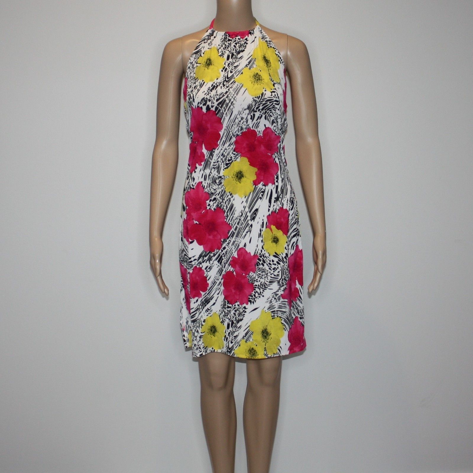 Other Bolero Production of Fashion Floral Print Halter Dress M Size M / US 6-8 / IT 42-44 - 4 Thumbnail
