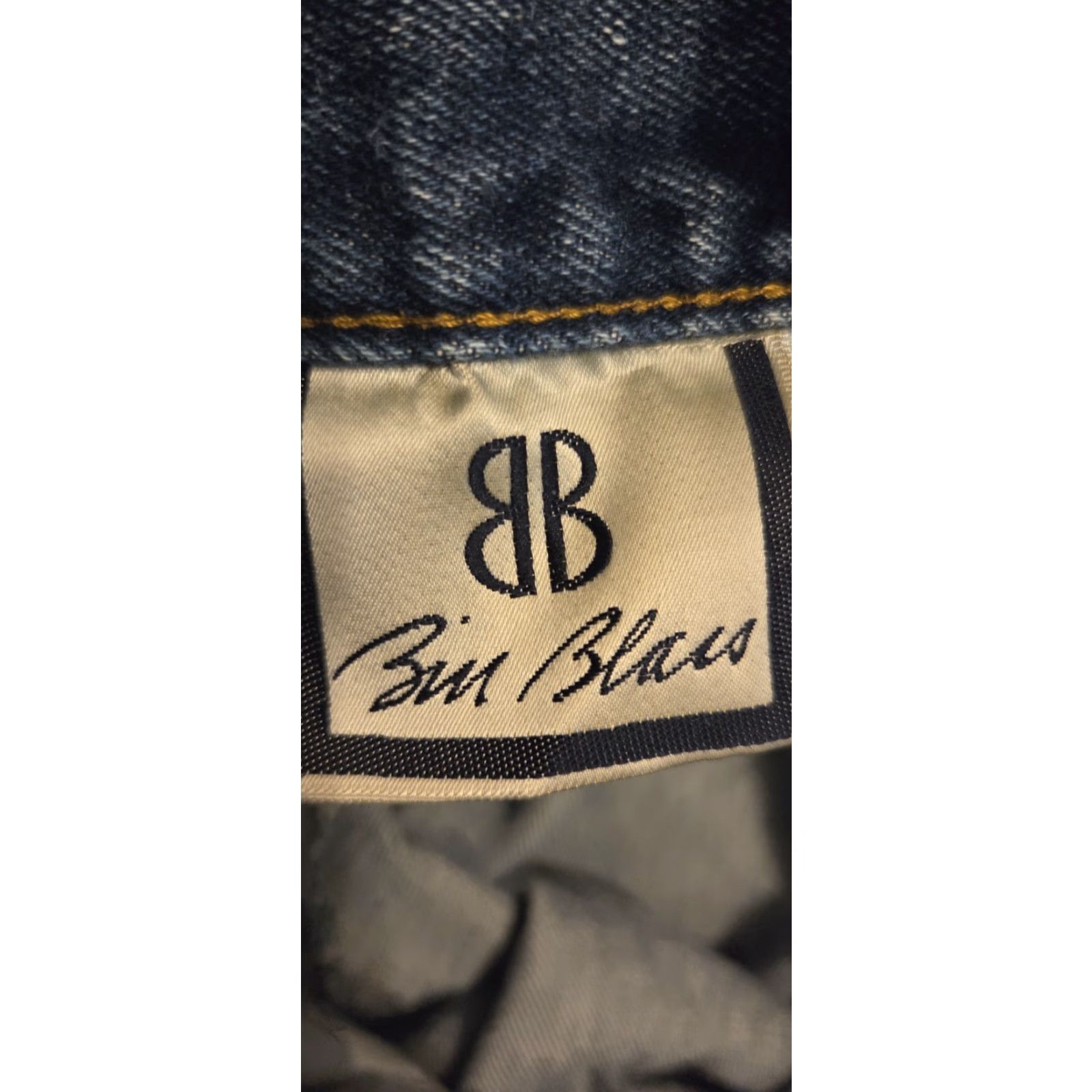 Bill Blass VINTAGE Bill Blass Denim Basic Jeans Women 22 Blue 90s Mom Denim Jeans Womens 90s Bill Blass Jeans Size 40" / US 18 - 4 Thumbnail