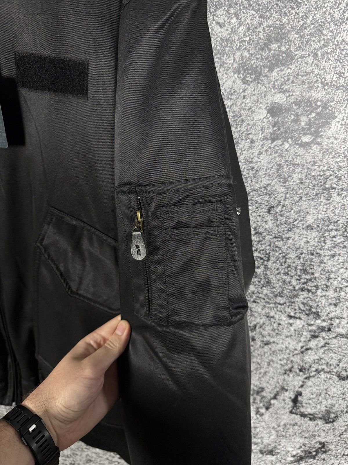 Fostex Garments Men’s Fostex Garment Bomber Jacket Flyer's MA-1 Size 5XL Size US XXL / EU 58 / 5 - 6 Thumbnail