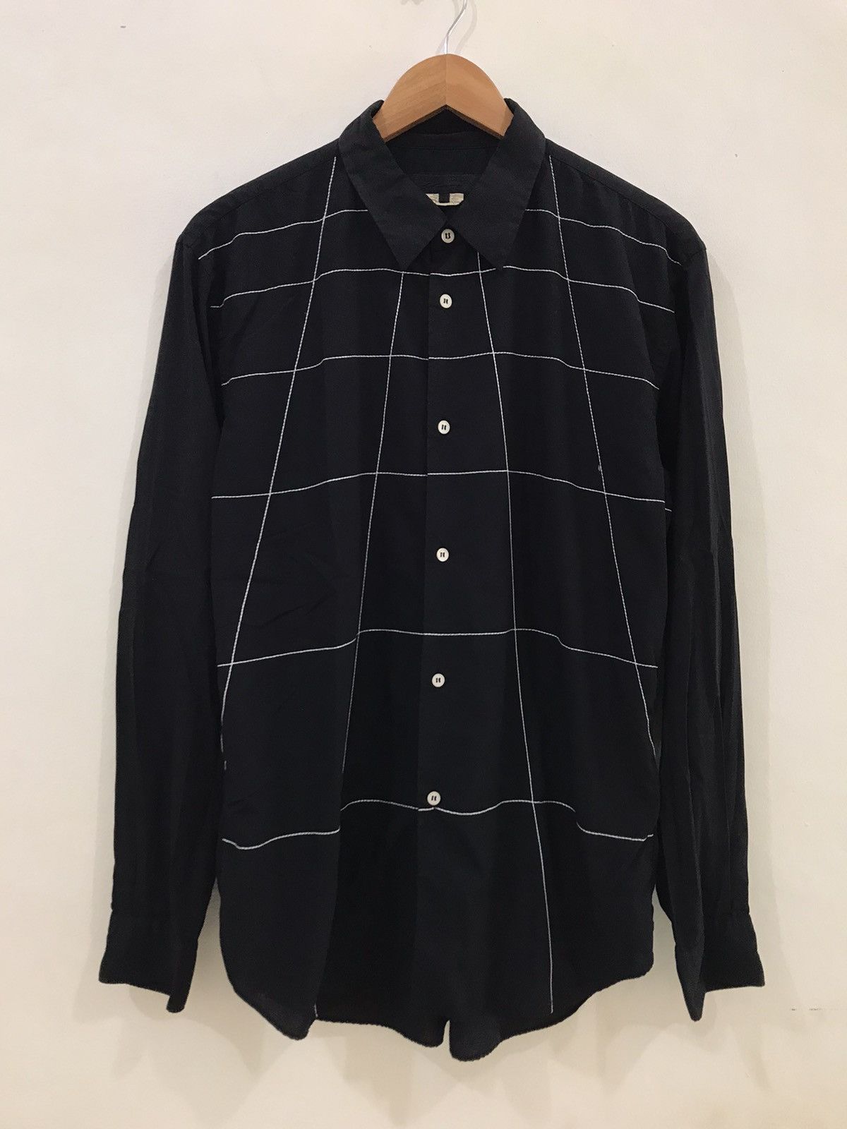 Comme des Garcons × Comme des Garcons Homme Deux Homme Deux Comme Des Garcons Stich Shirt Size US L / EU 52-54 / 3 - 1 Thumbnail
